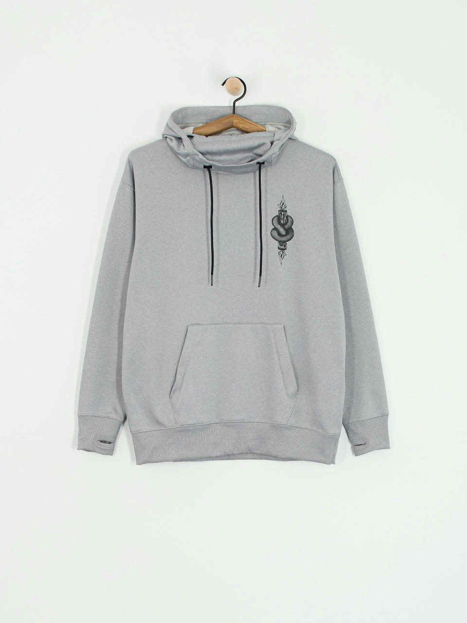 Damska Bluza aktywna Volcom Riding Hydro HD (heather grey)