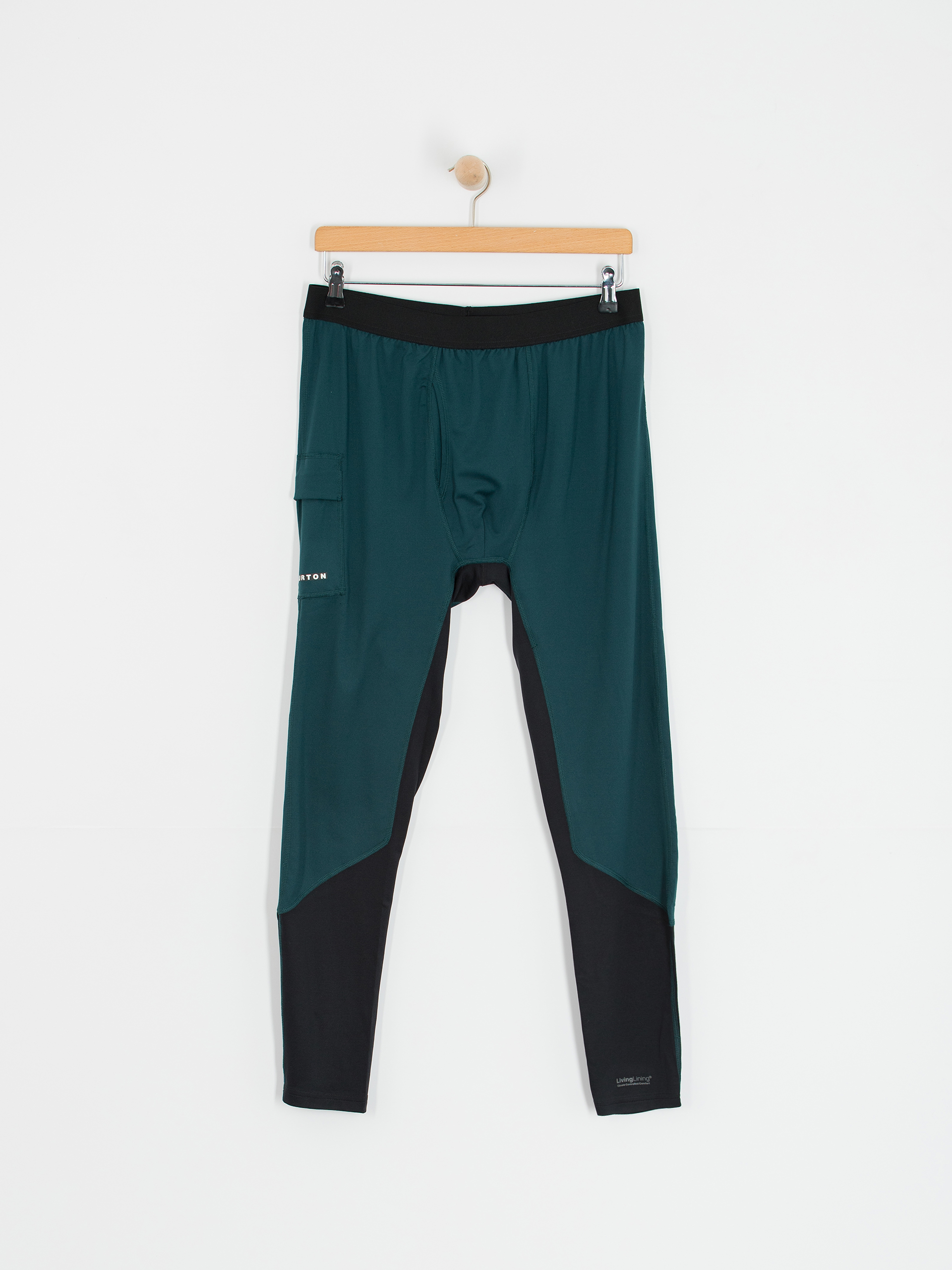 Męskie Legginsy aktywne Burton Midweight X (deep emerald)