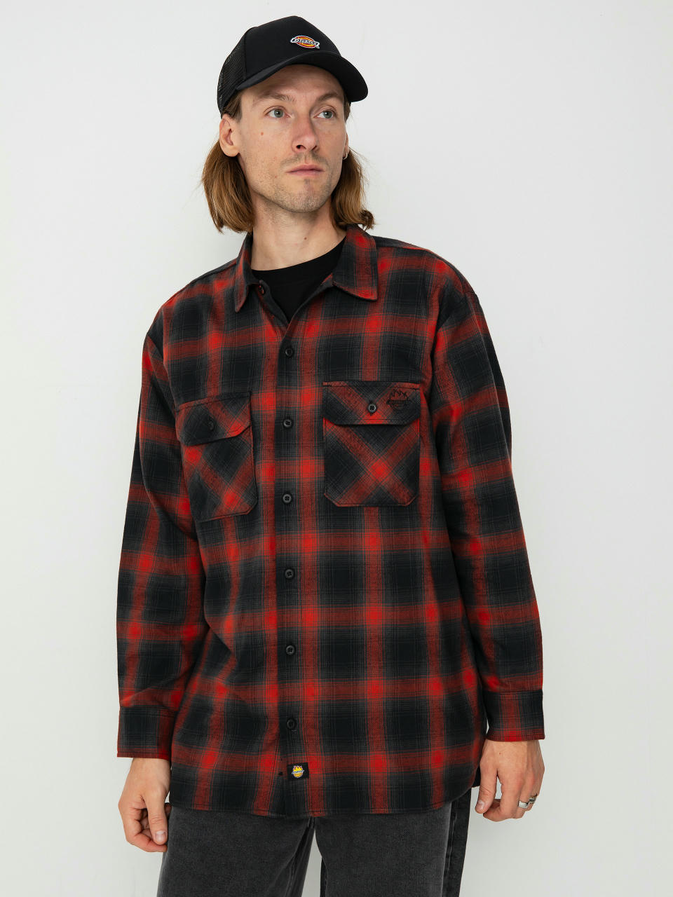 Koszula Dickies X Spitfire Flannel (red ochre)