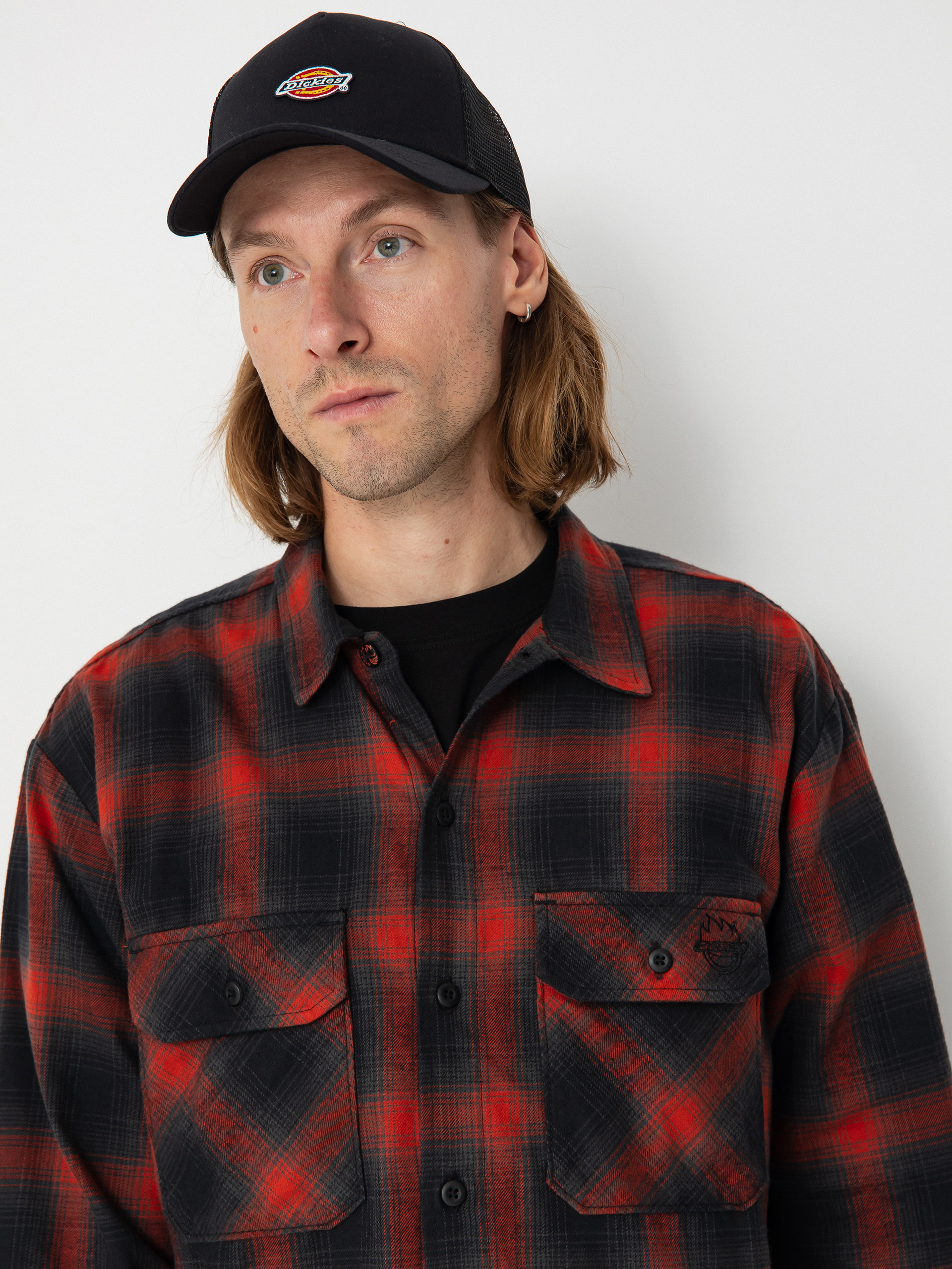 Koszula Dickies X Spitfire Flannel (red ochre)