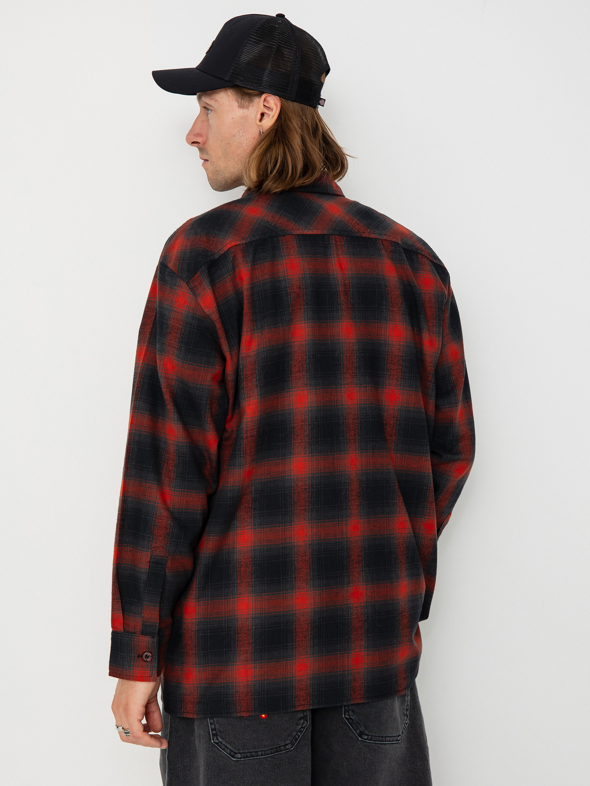 Koszula Dickies X Spitfire Flannel (red ochre)