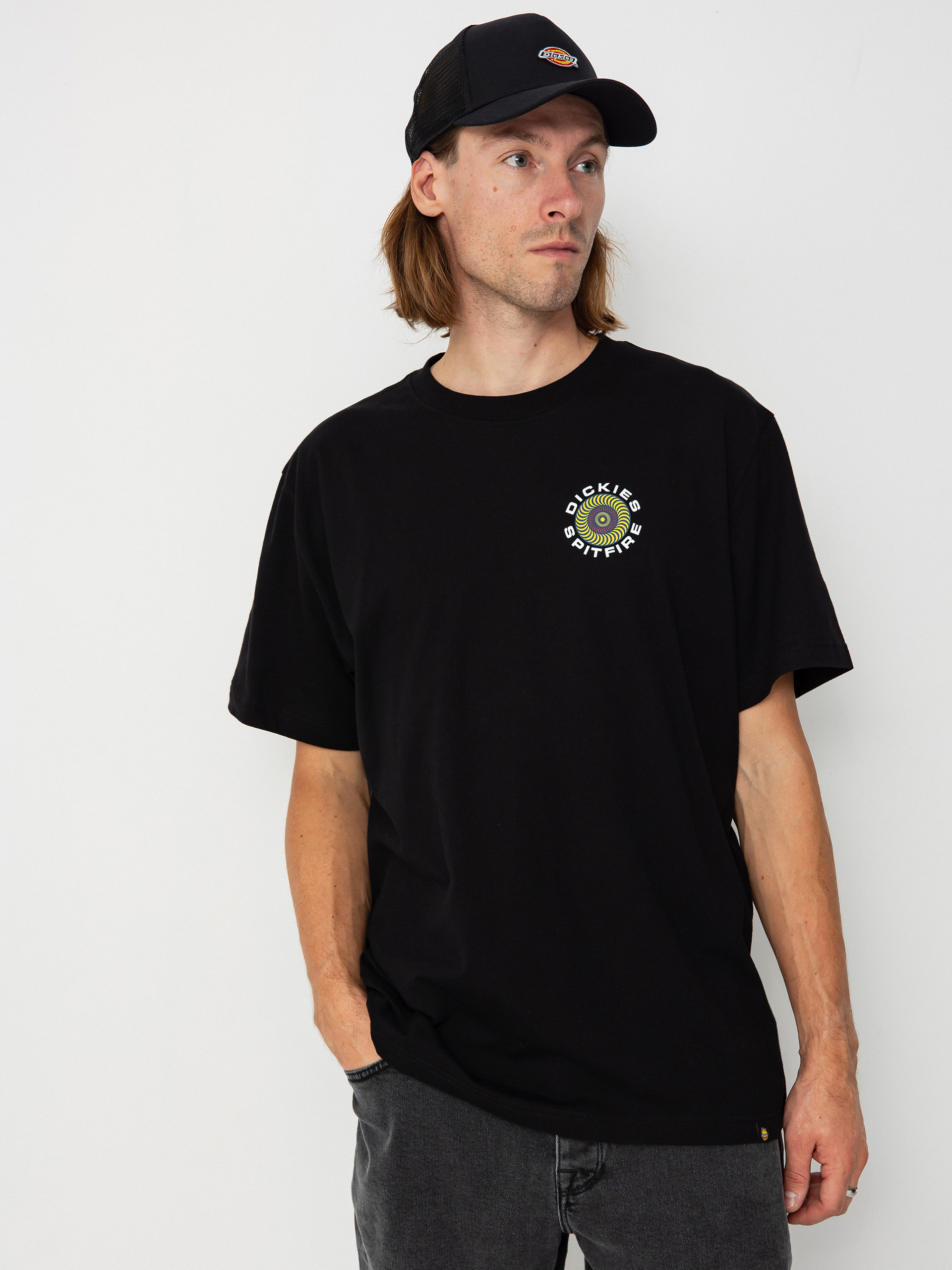 T-shirt Dickies X Spitfire (black)