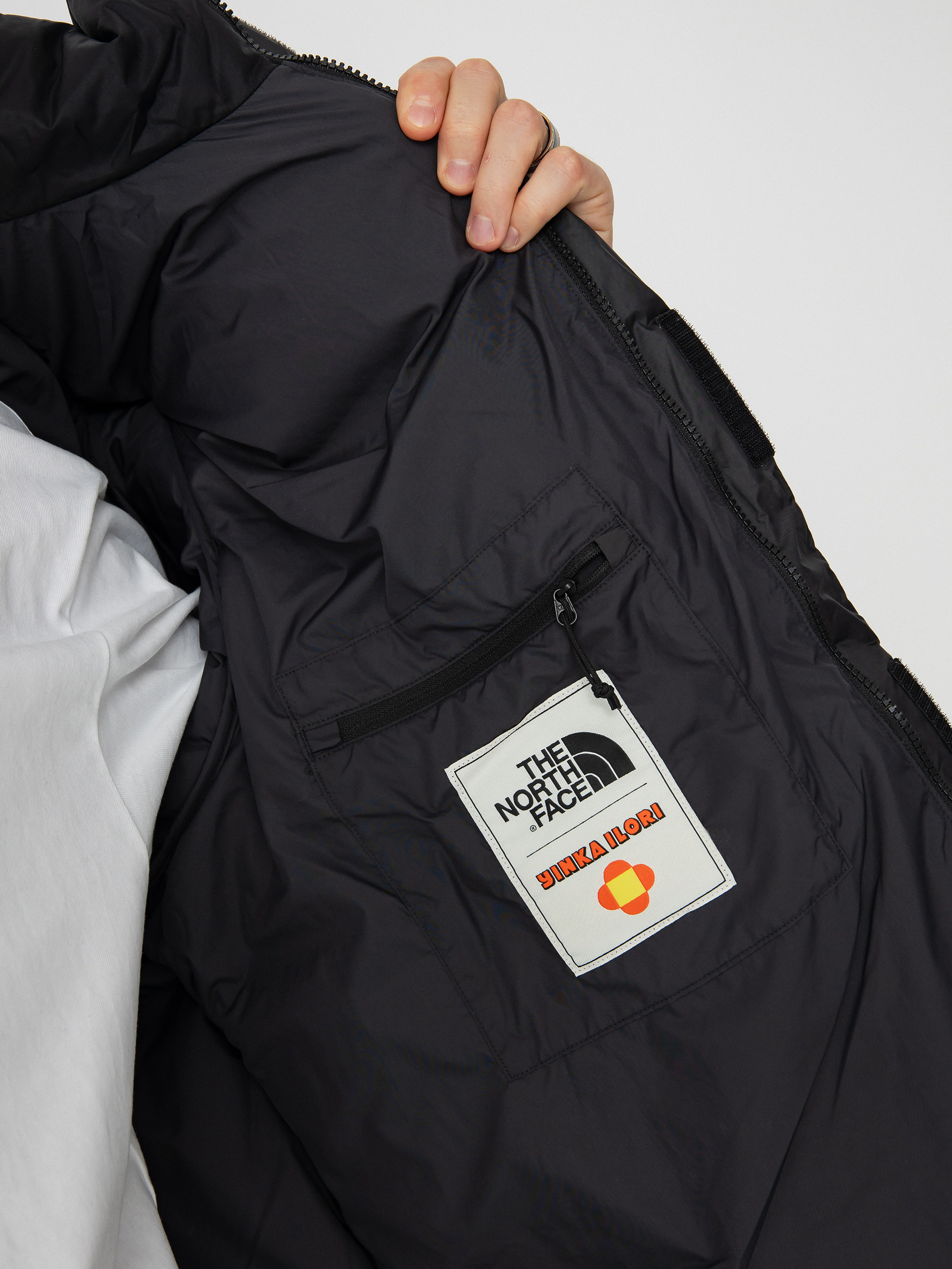 Kurtka The North Face X Yinka Ilori Down Puffer (tnf black/asphalt grey)