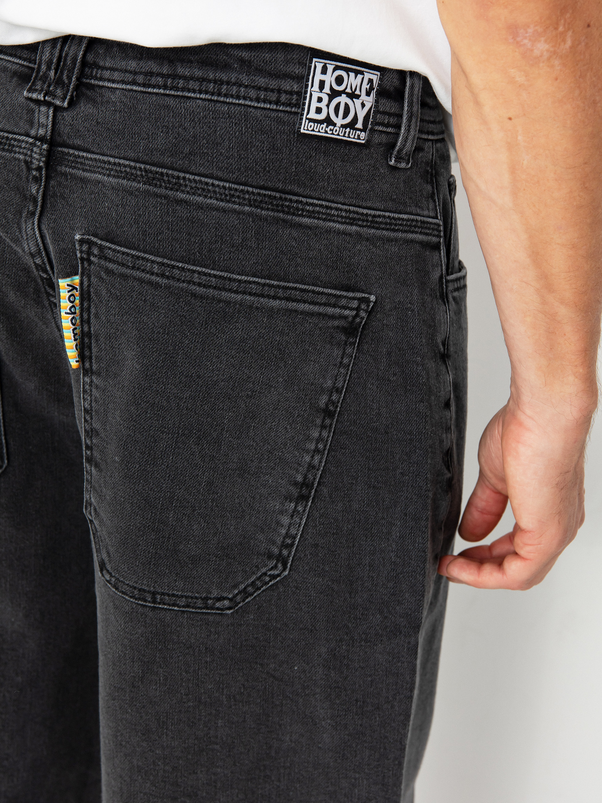 Spodnie Homeboy X Tra Monster Pencil Denim (washed grey)