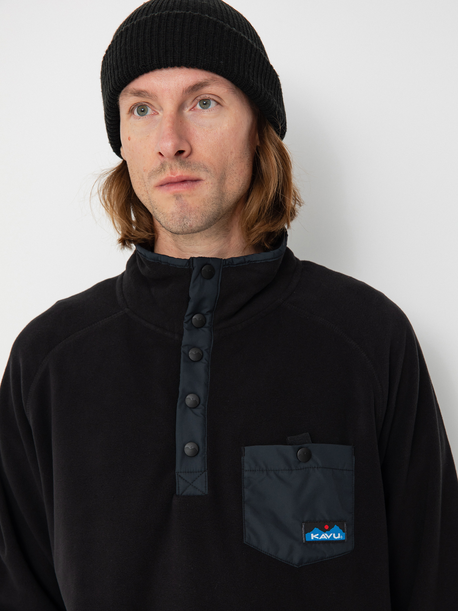 Męski Polar Kavu Teannaway (black)