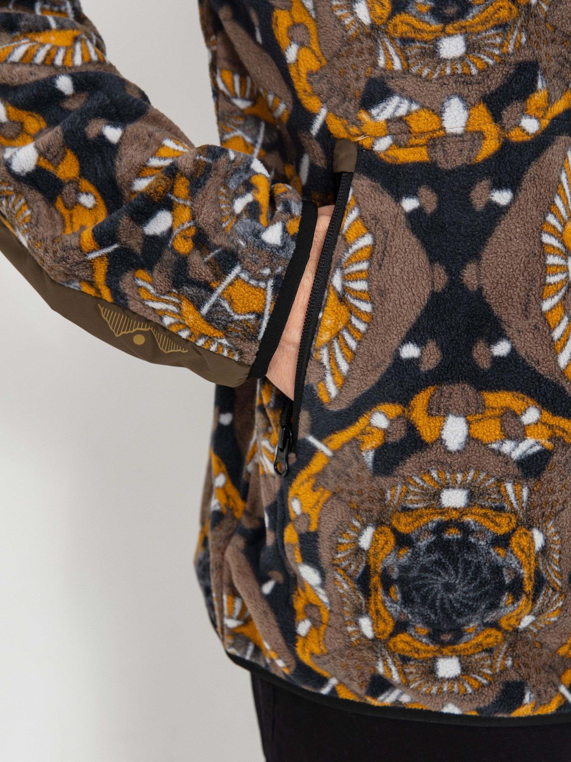 Męski Polar Kavu Teannaway (mushroom montage)