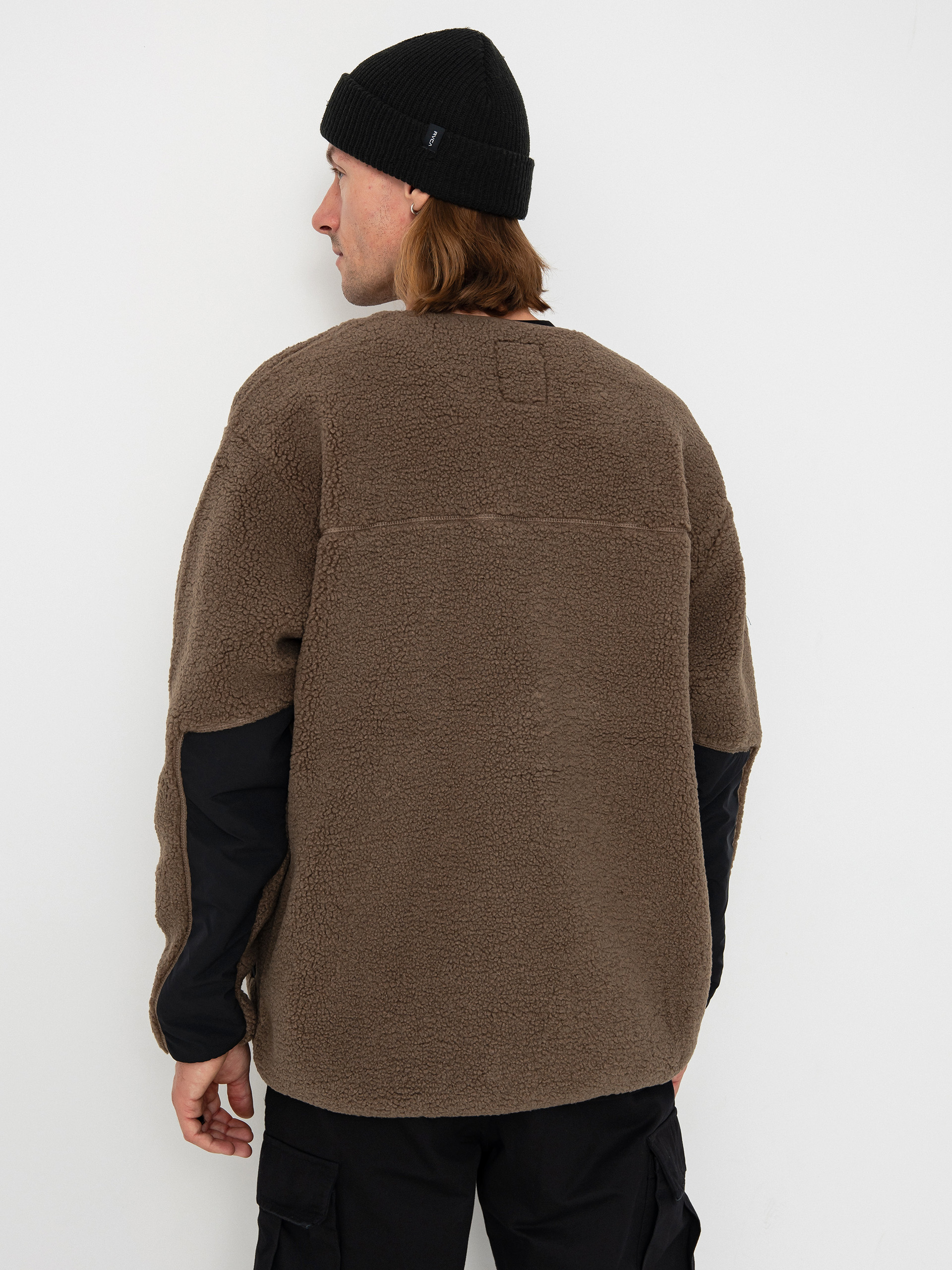 Męski Polar Kavu Port Pullover (walnut)