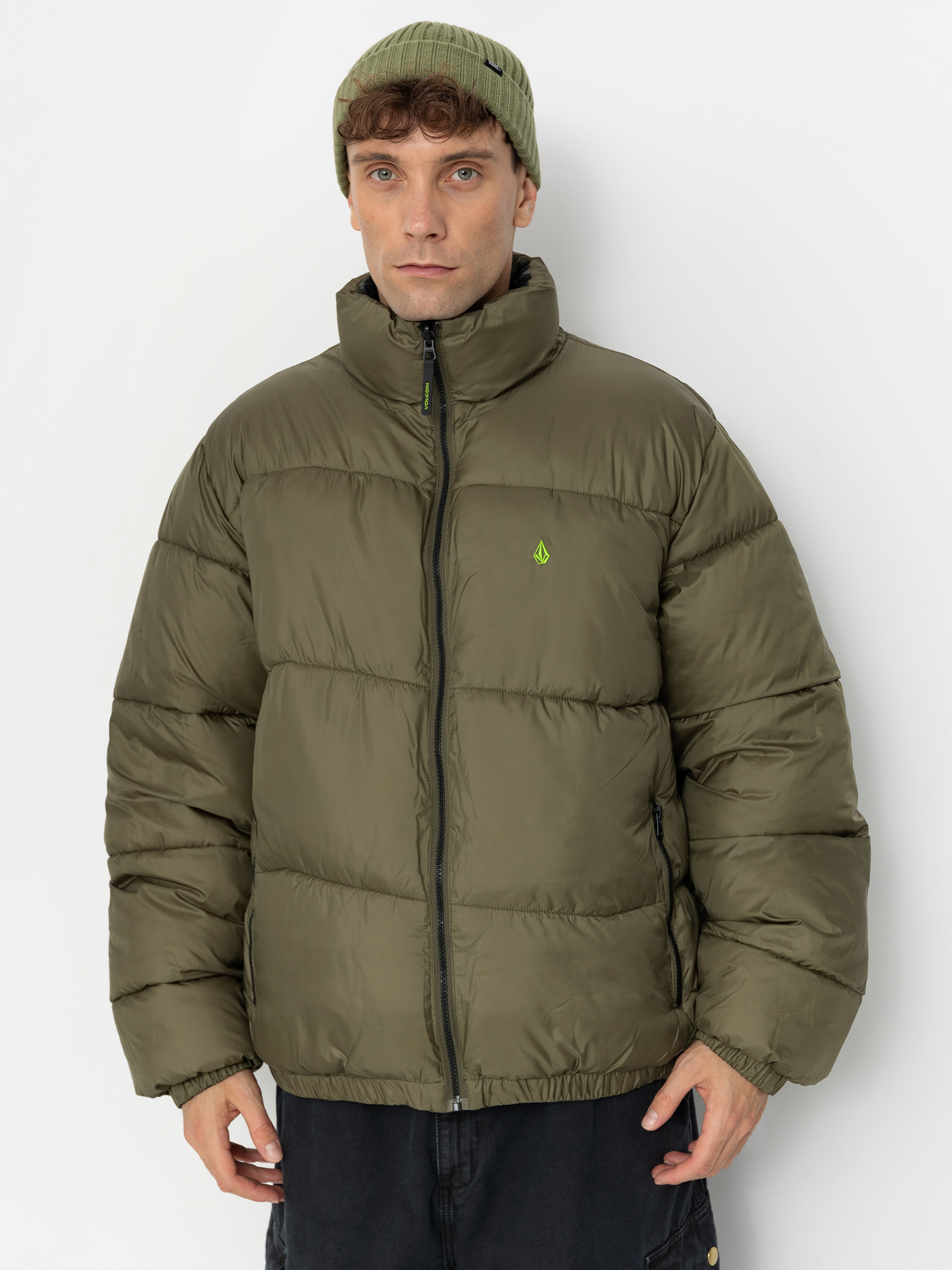 Kurtka Volcom Fa Zephyr Wallstone (wintermoss)