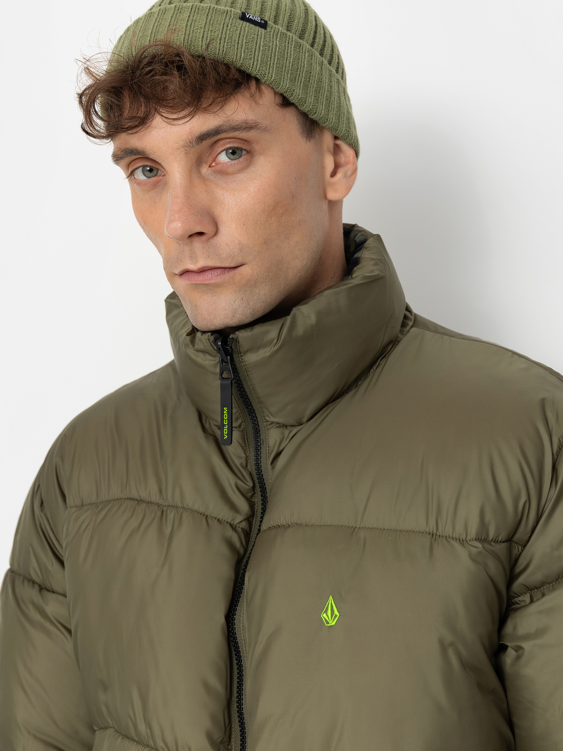 Kurtka Volcom Fa Zephyr Wallstone (wintermoss)