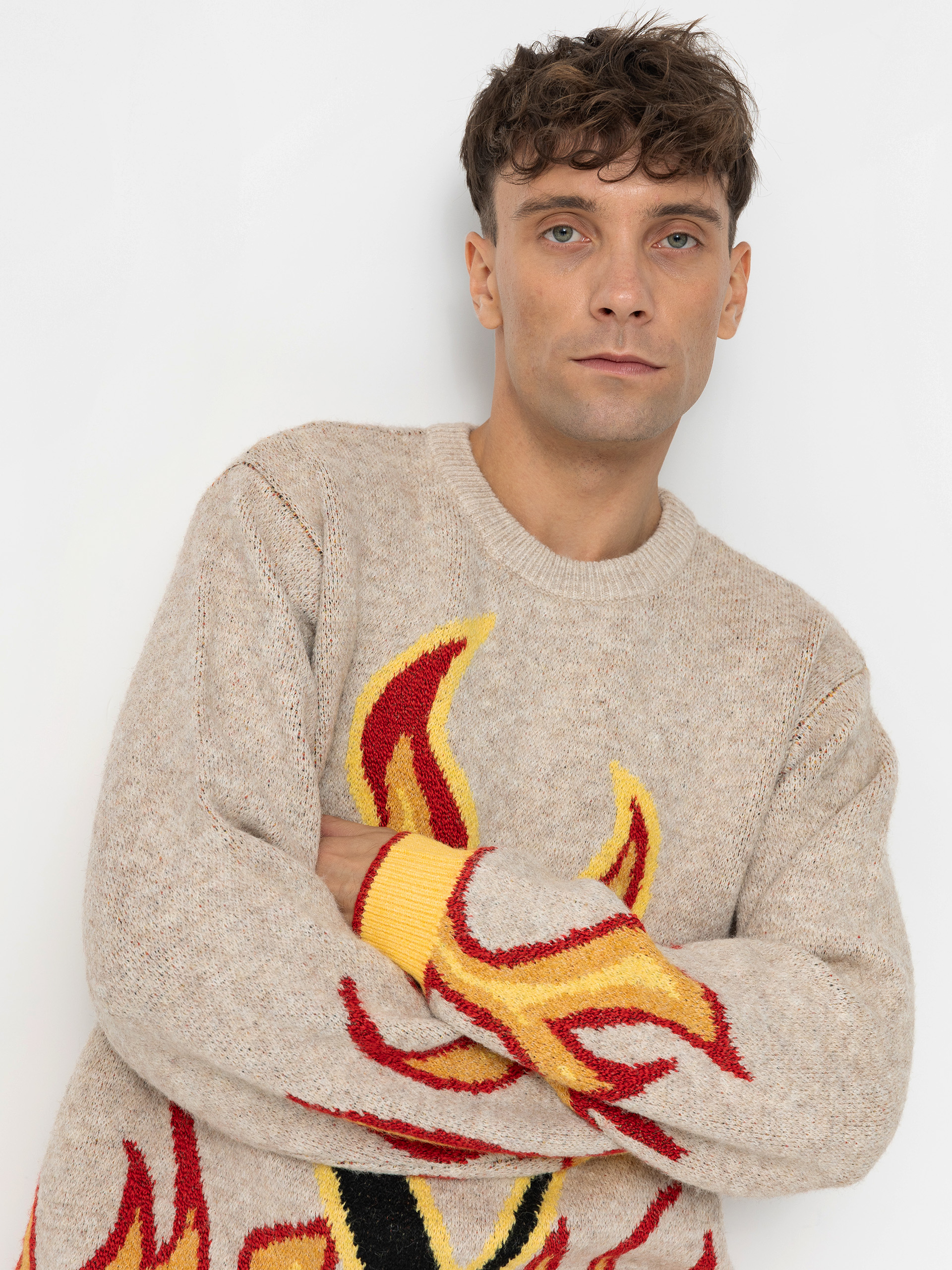 Sweter Volcom Fergadelic (dirty white)