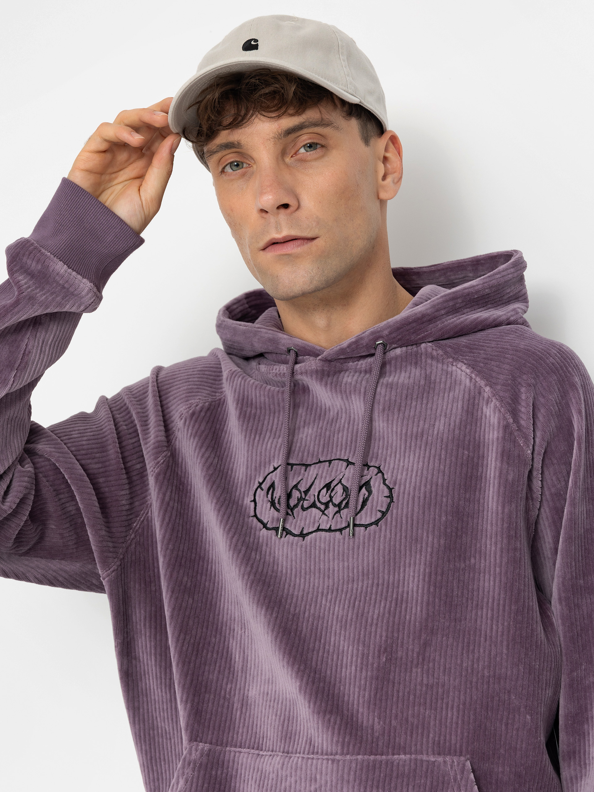 Bluza z kapturem Volcom Memorize HD (vintage violet)