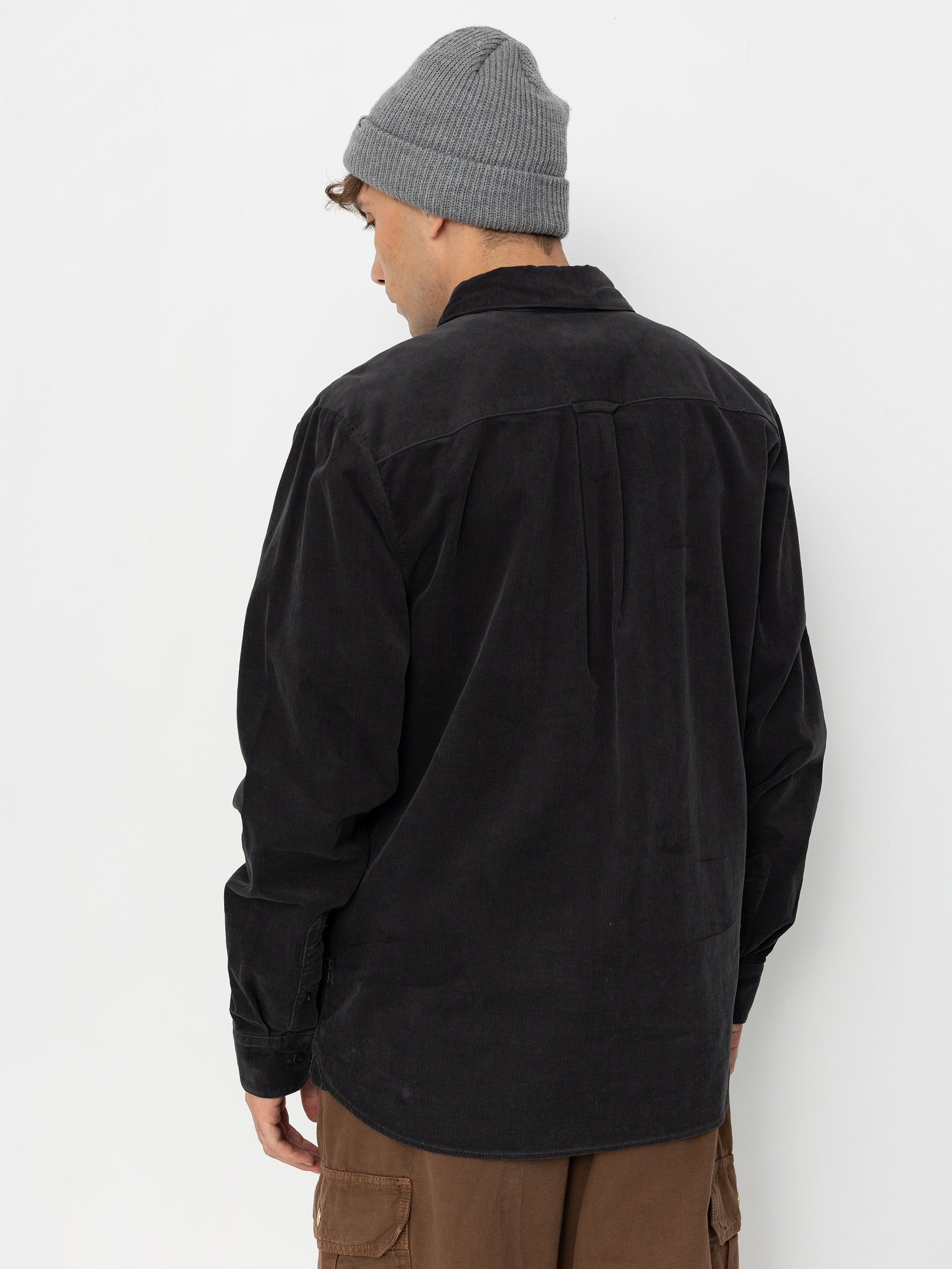 Koszula Volcom Zander Ls (asphalt black)