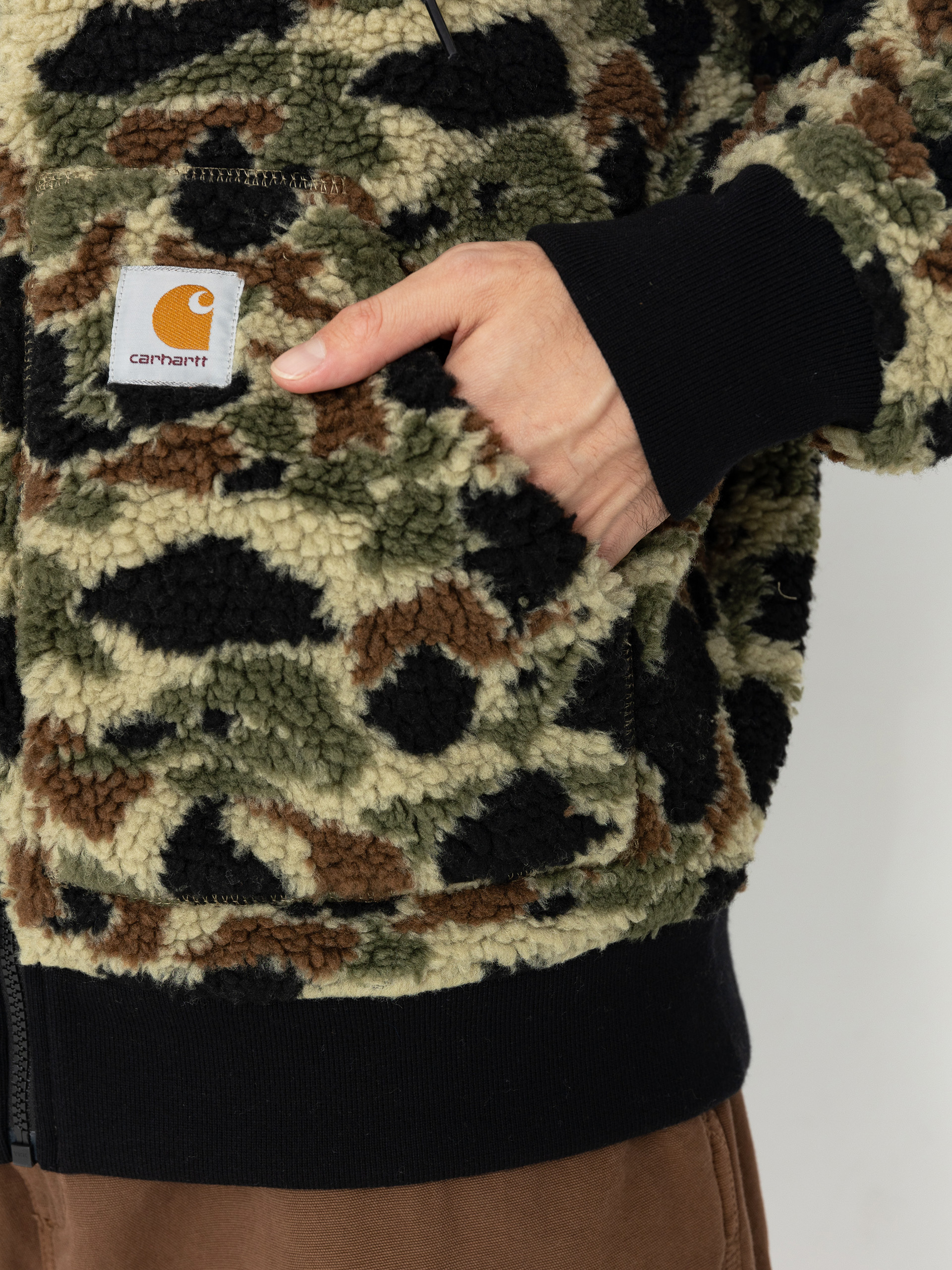 Kurtka Carhartt WIP OG Active Liner (camo duck jacquard/green)