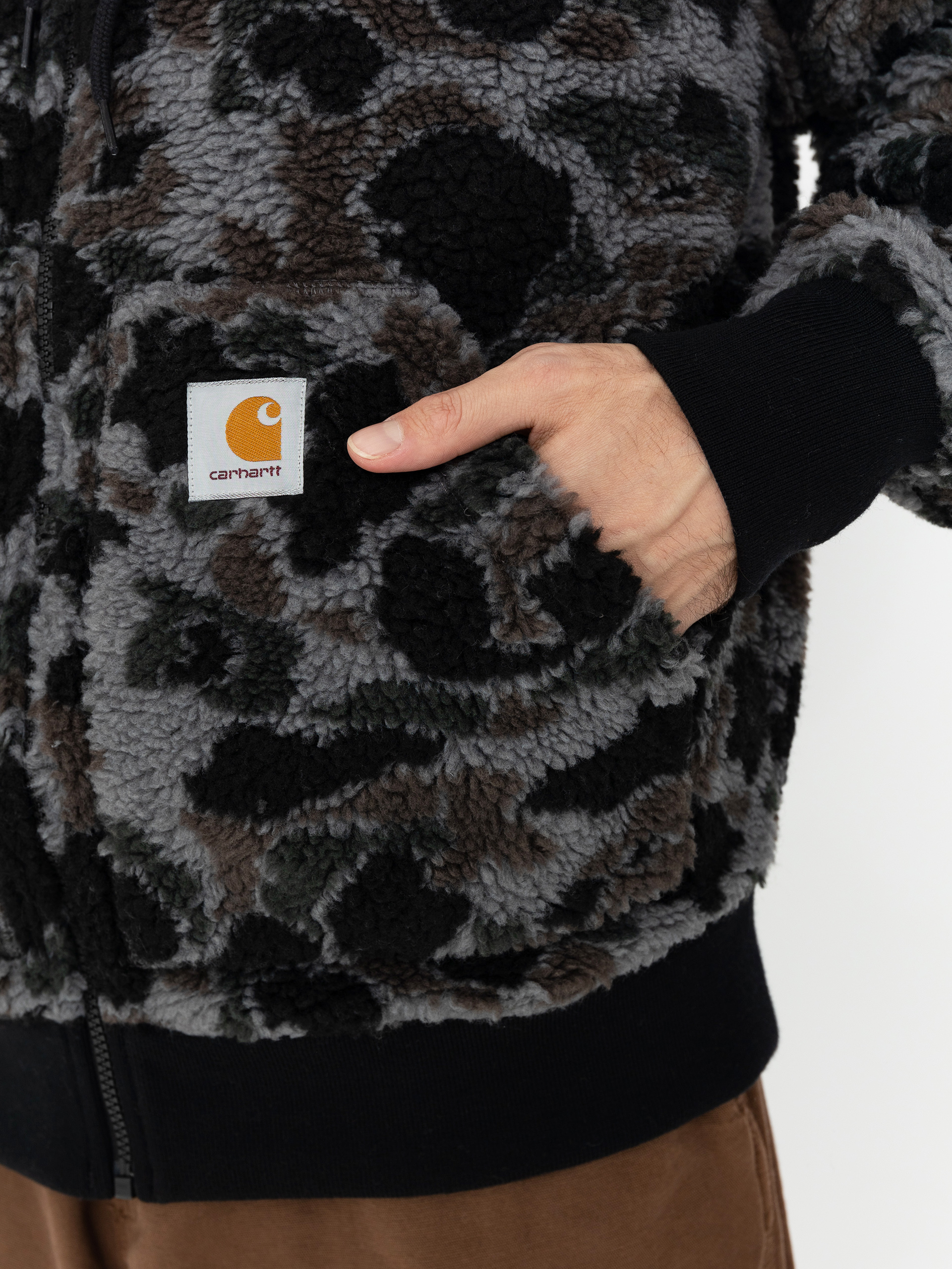 Kurtka Carhartt WIP OG Active Liner (camo duck jacquard/grey)