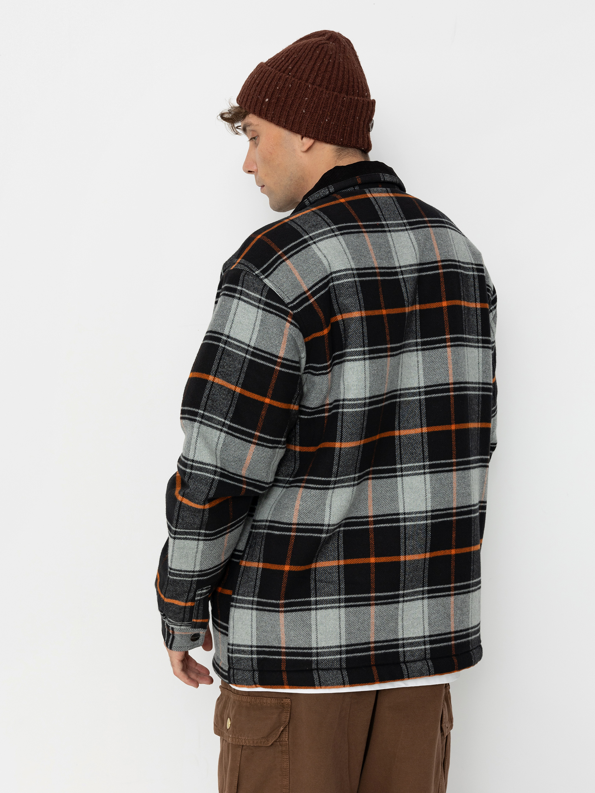 Kurtka Carhartt WIP Baris (baris check/grey heather/black)