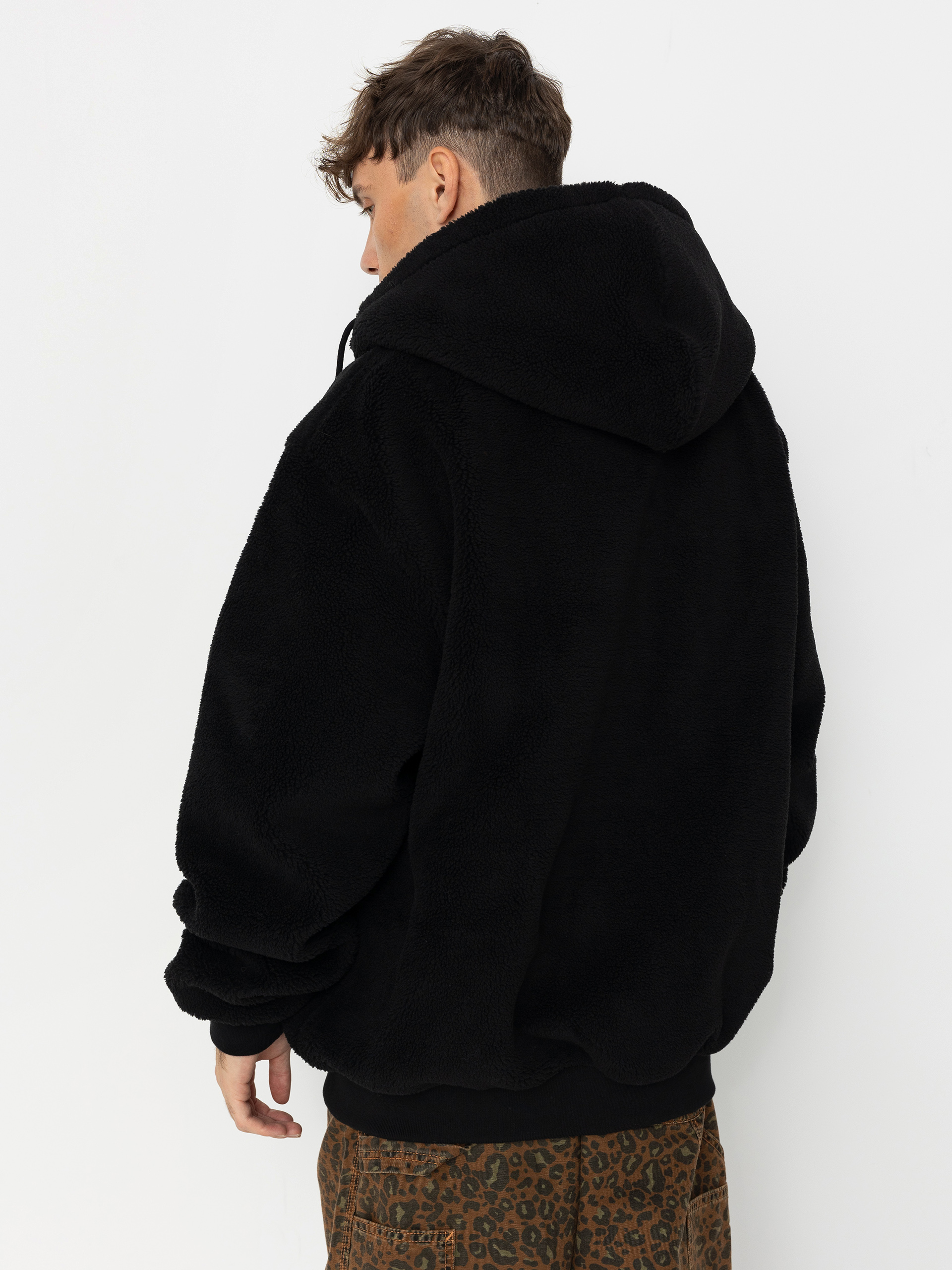 Kurtka MassDnm Patch Teddy Zip Hoody (black)