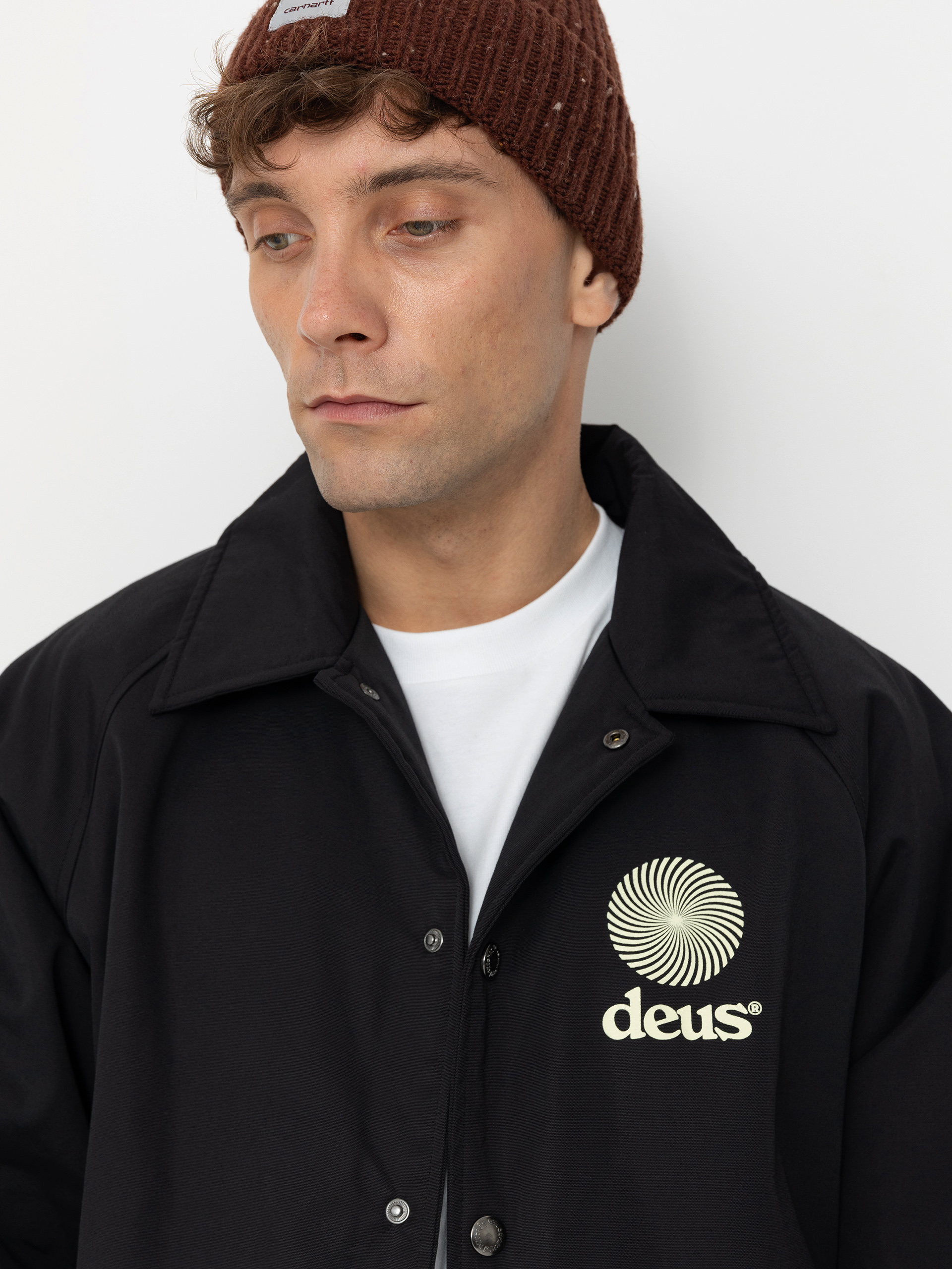 Kurtka Deus Ex Machina Strata Coach (black)