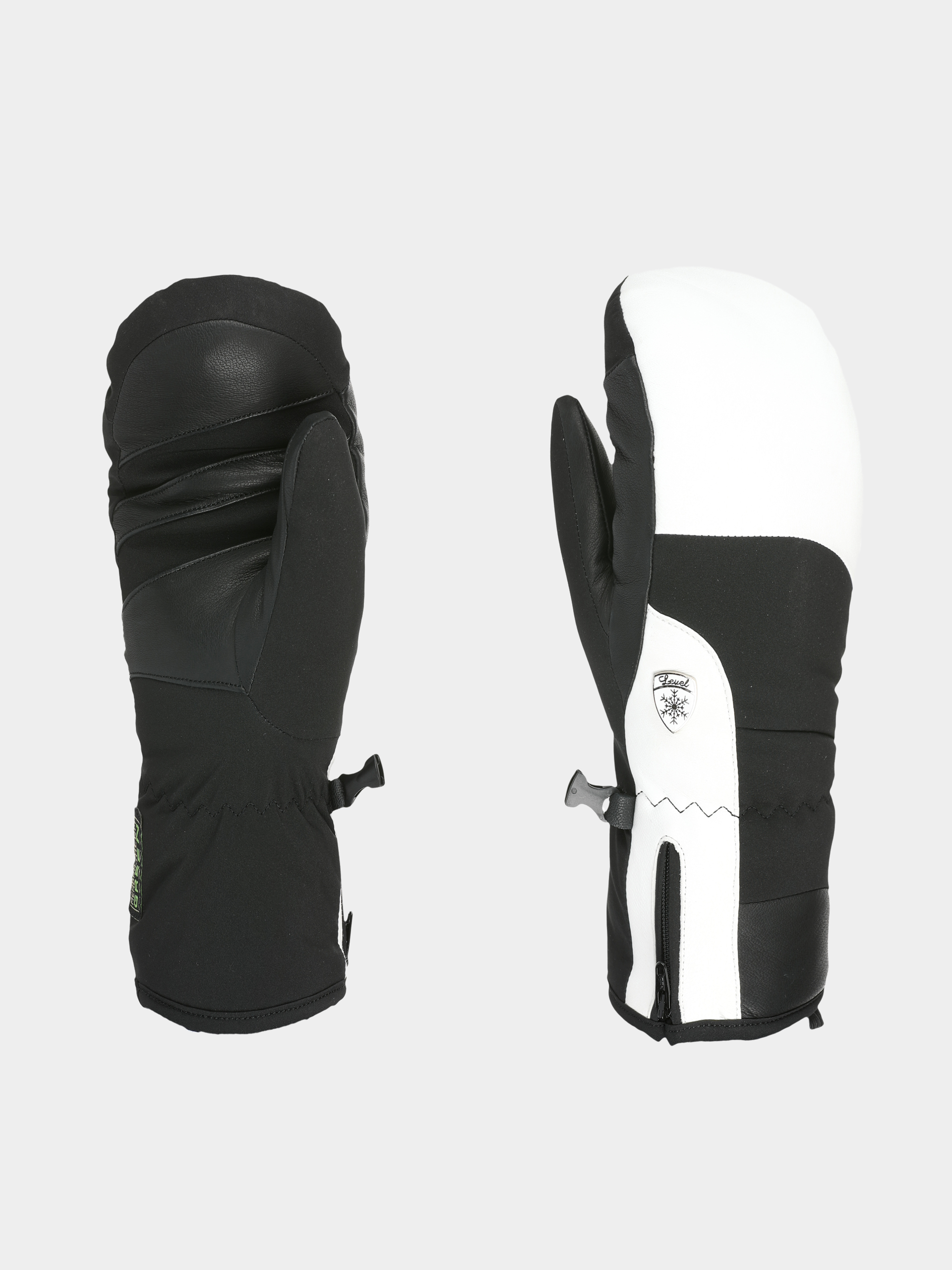 Ru0119kawice Level Iris Mitt Wmn (black white)
