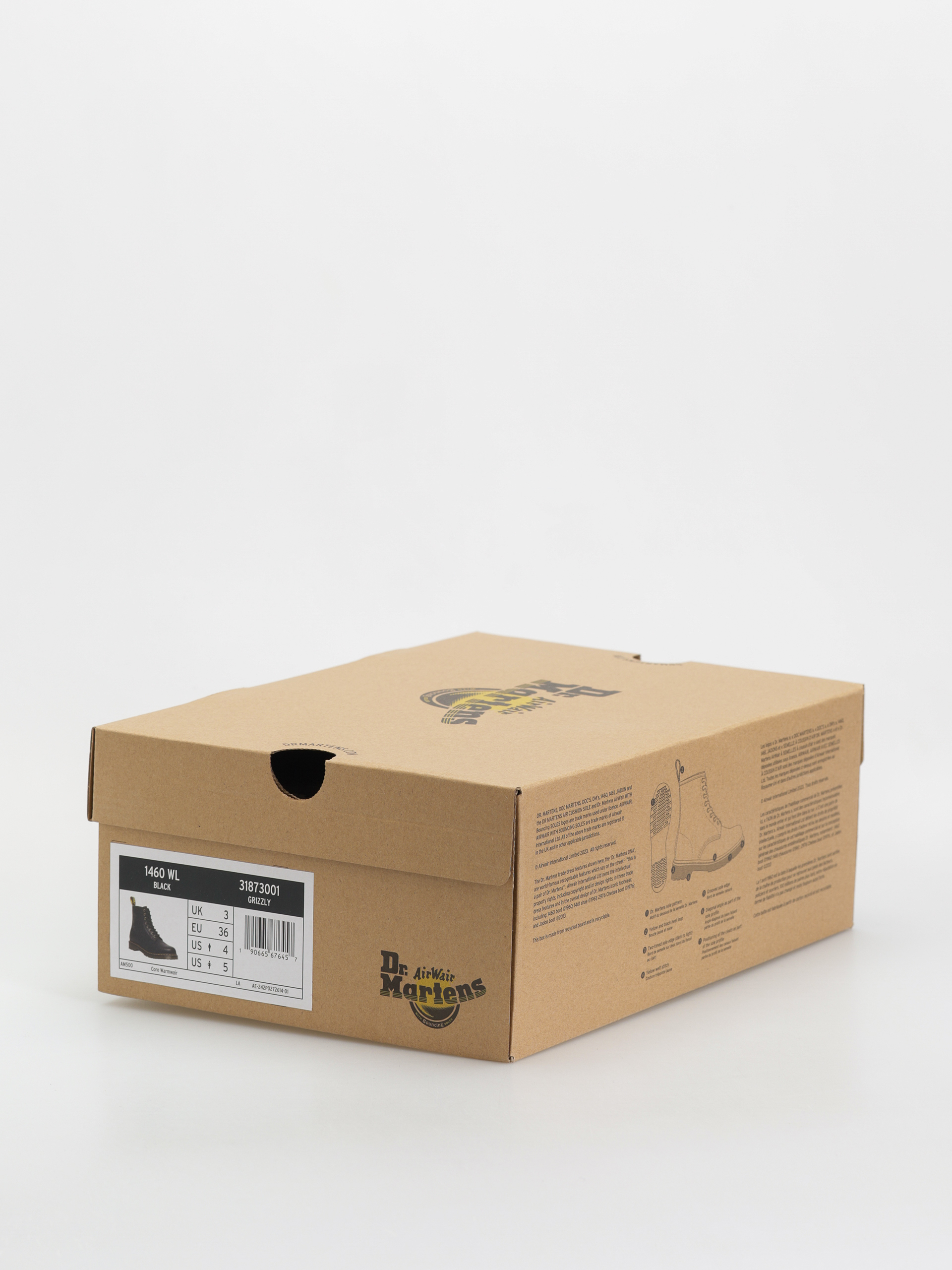 Buty Dr. Martens 1460 WL Wmn (black grizzly)