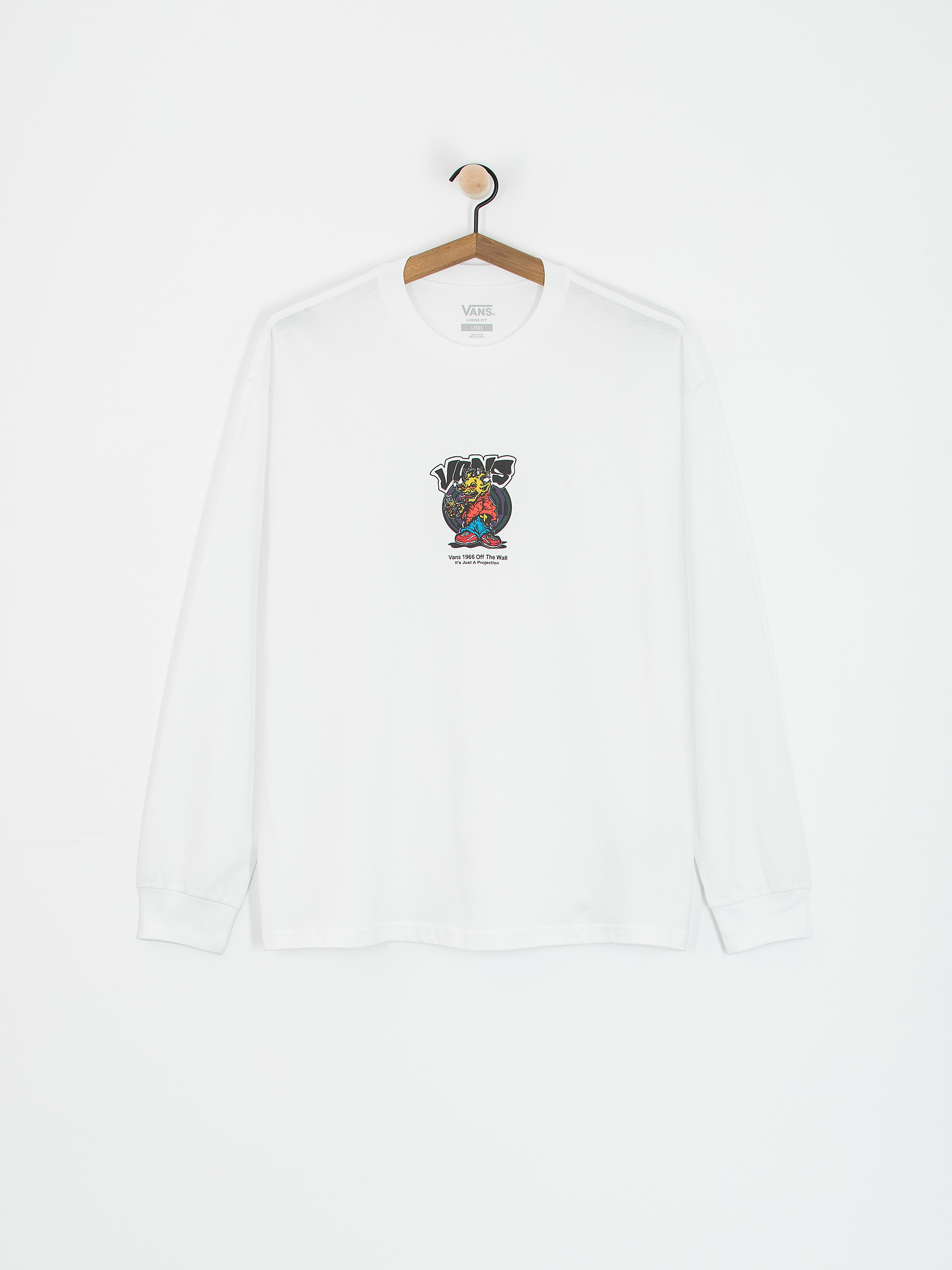 Longsleeve Vans Kobalos (white)