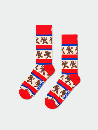 Skarpetki Happy Socks Gingerbread Stripe (red)