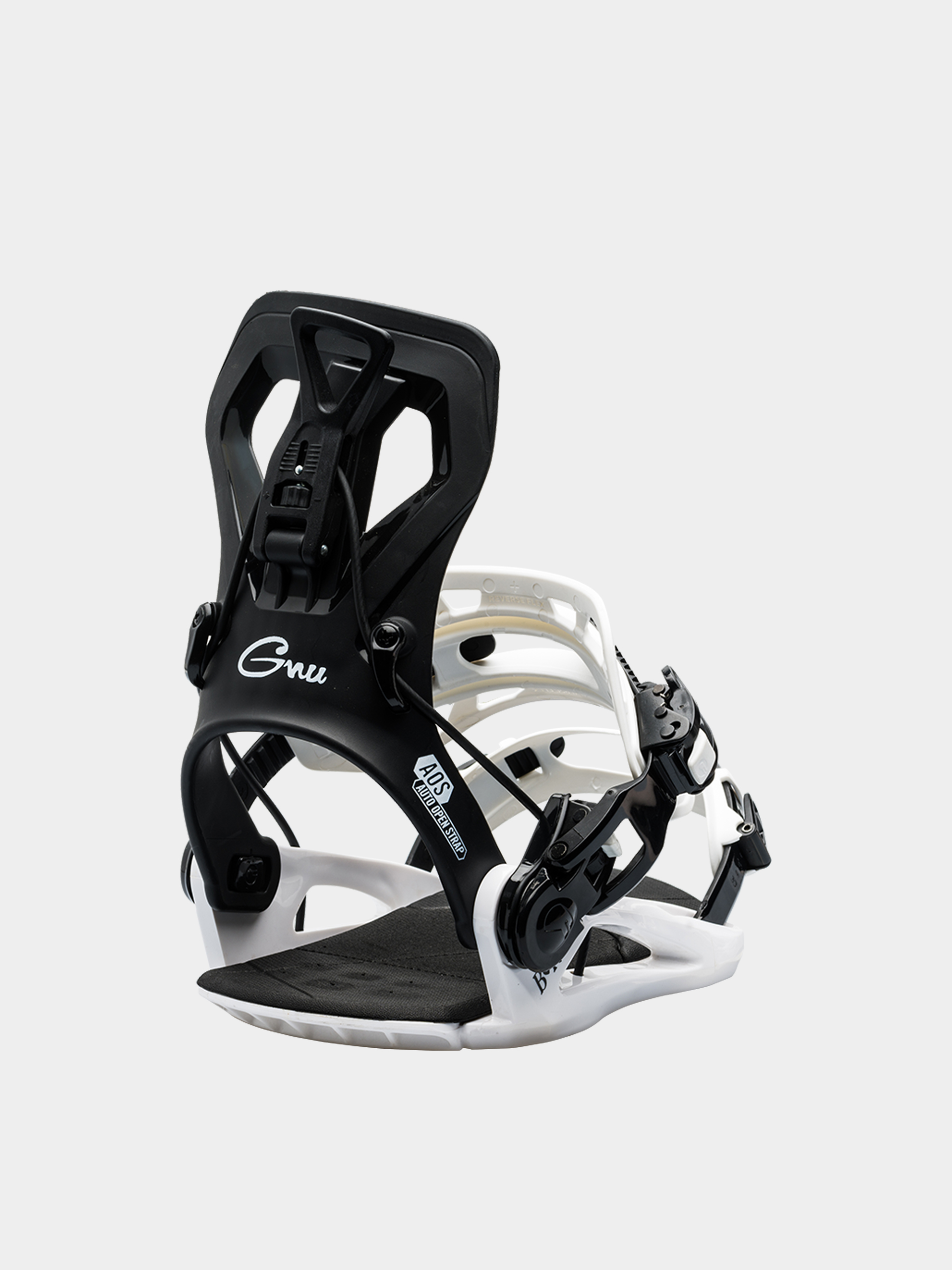 Damskie Wiązania snowboardowe Gnu B Real (white)