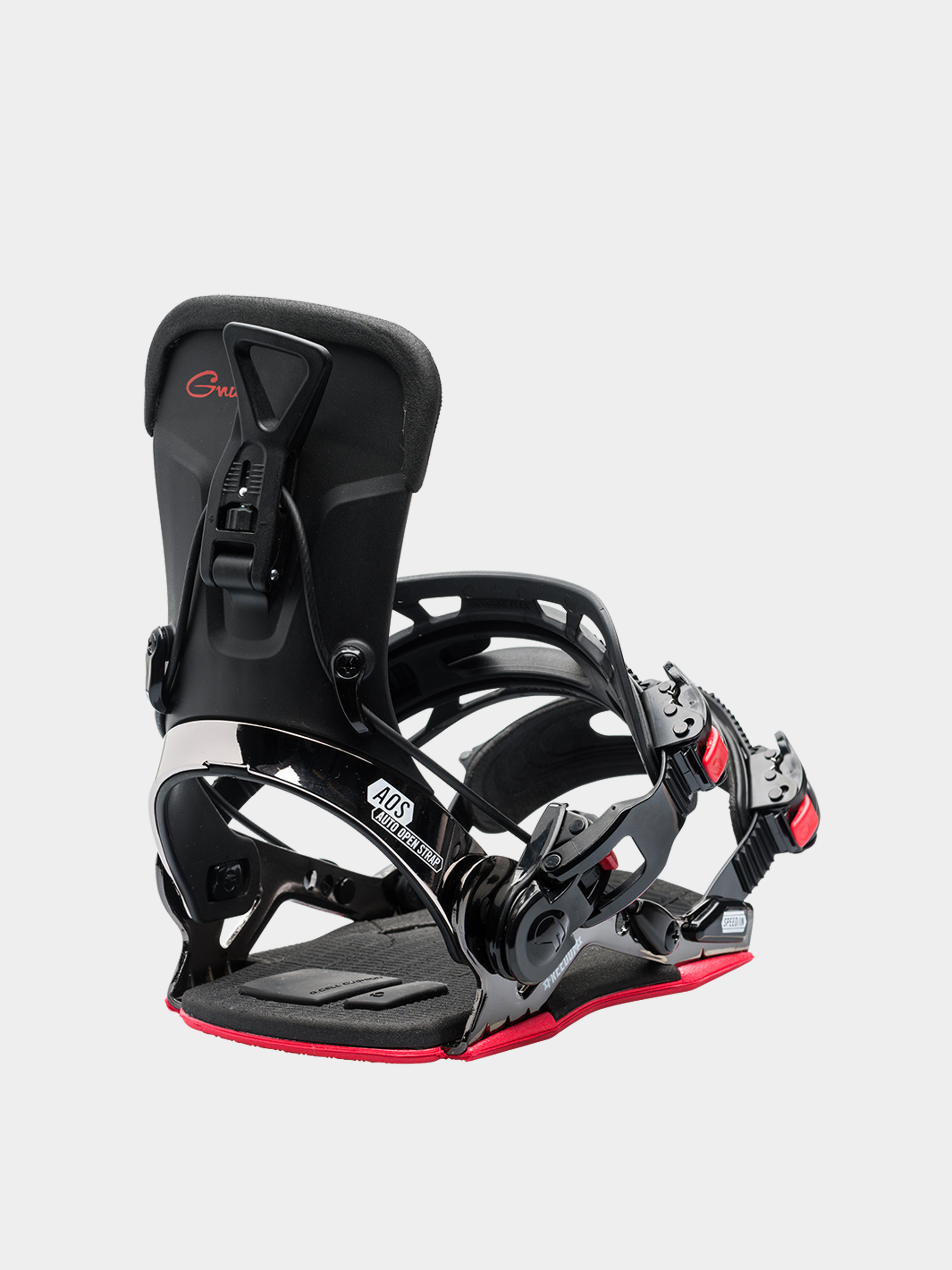 Męskie Wiązania snowboardowe Gnu Freedom (black)