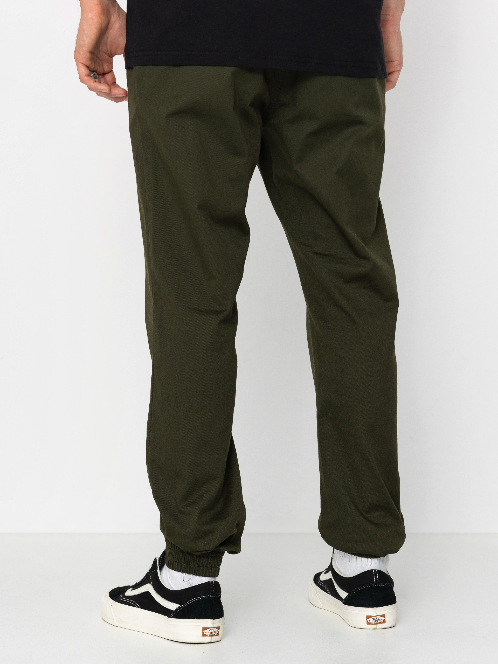 Spodnie Volcom Frickin Slim Jogger (dark green)