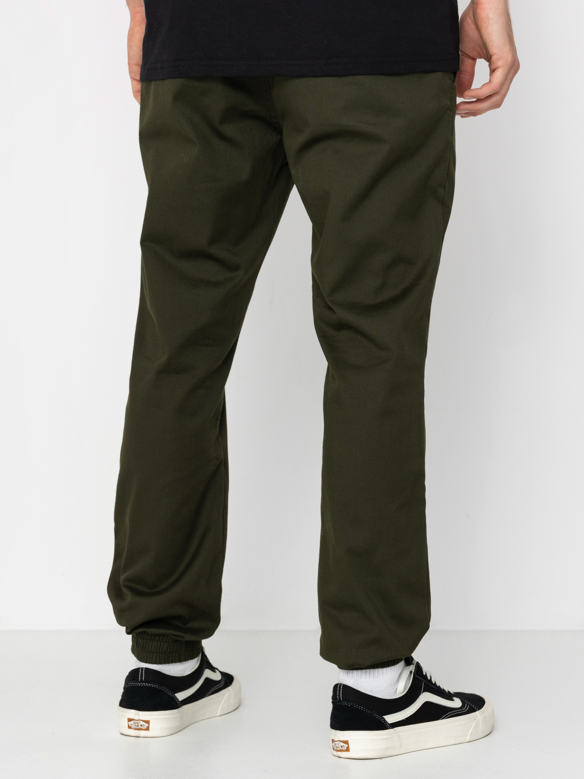 Spodnie Volcom Frickin Slim Jogger (dark green)