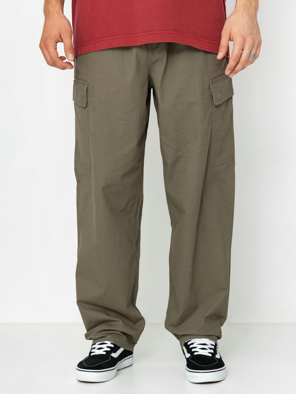 Spodnie Volcom Billow Tapered Ew Cargo (wintermoss)