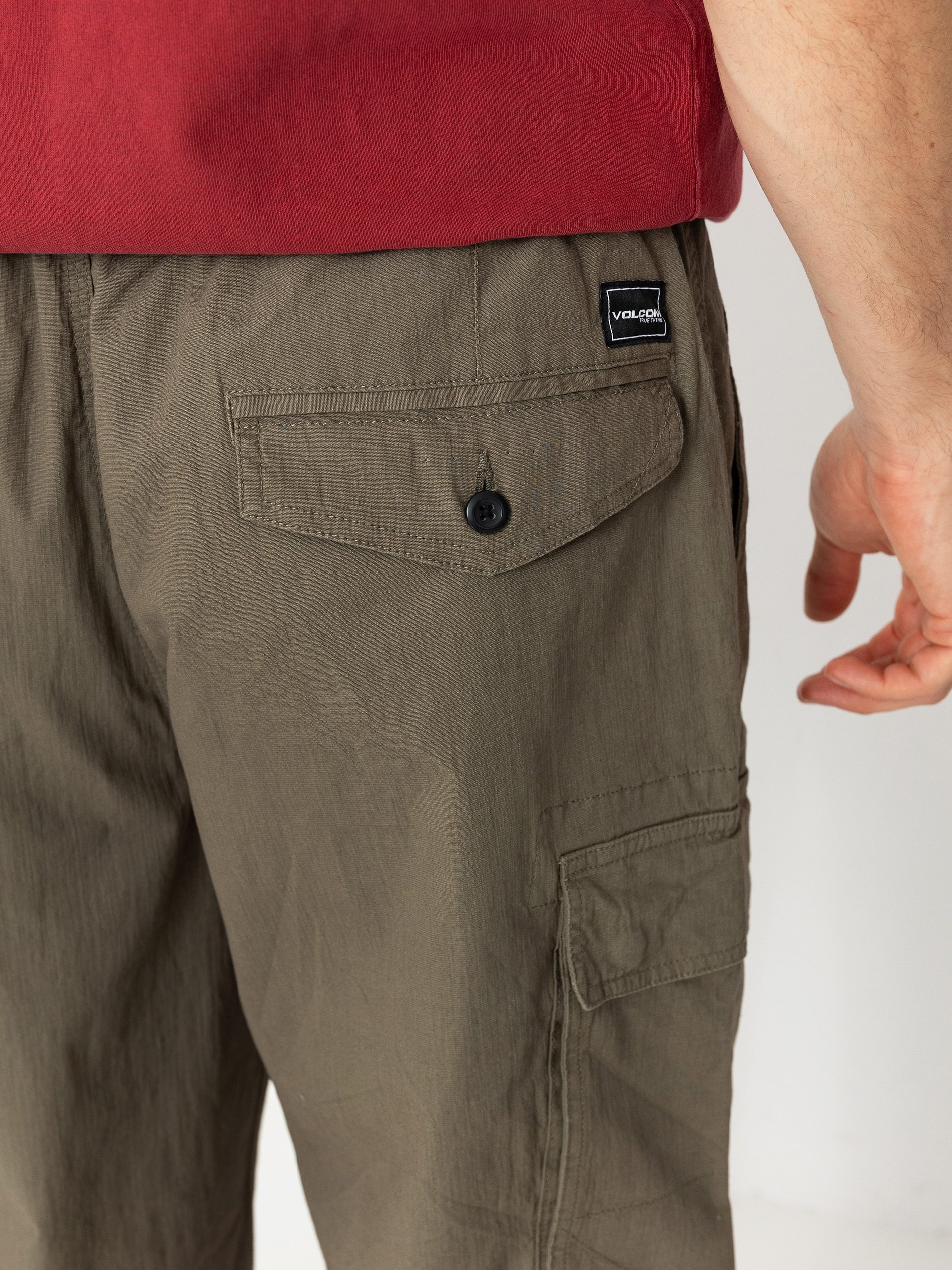 Spodnie Volcom Billow Tapered Ew Cargo (wintermoss)