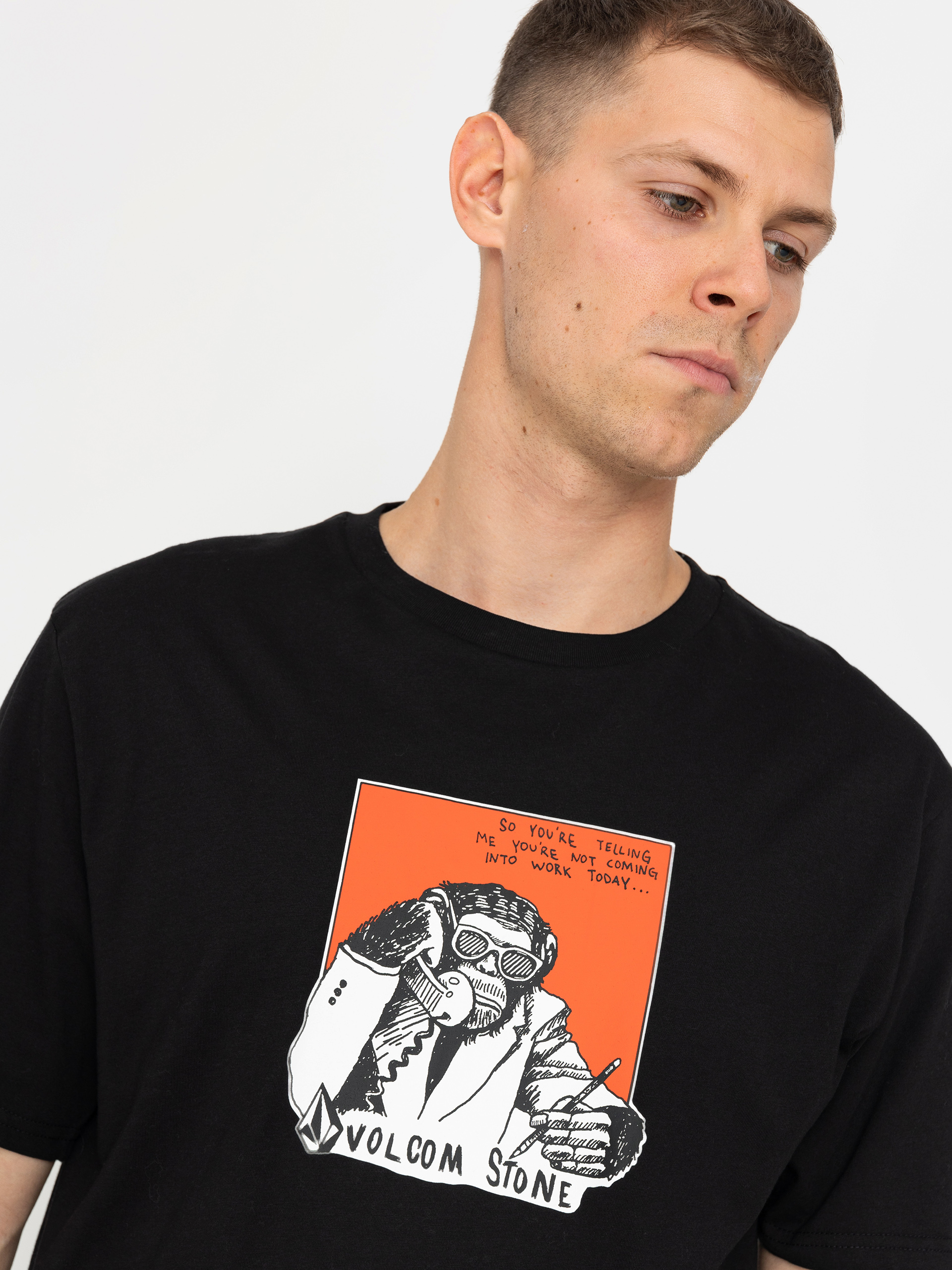 T-shirt Volcom Chimp Bsc (black)