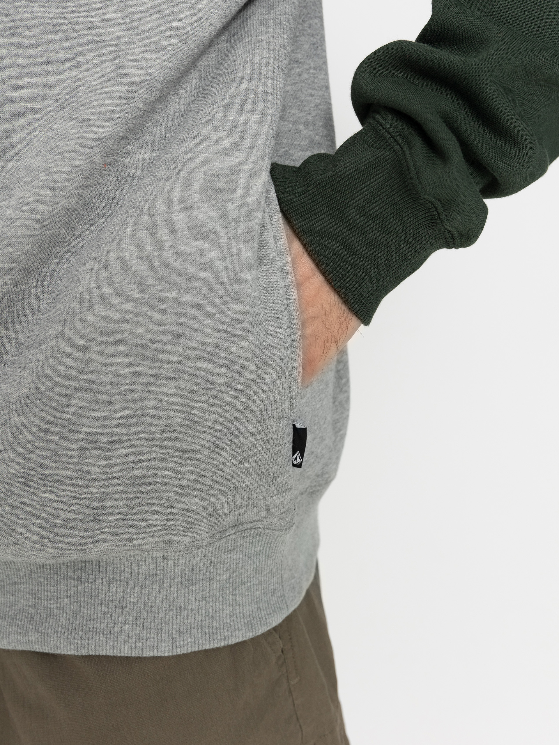 Bluza z kapturem Volcom Divided HD (dark forest)