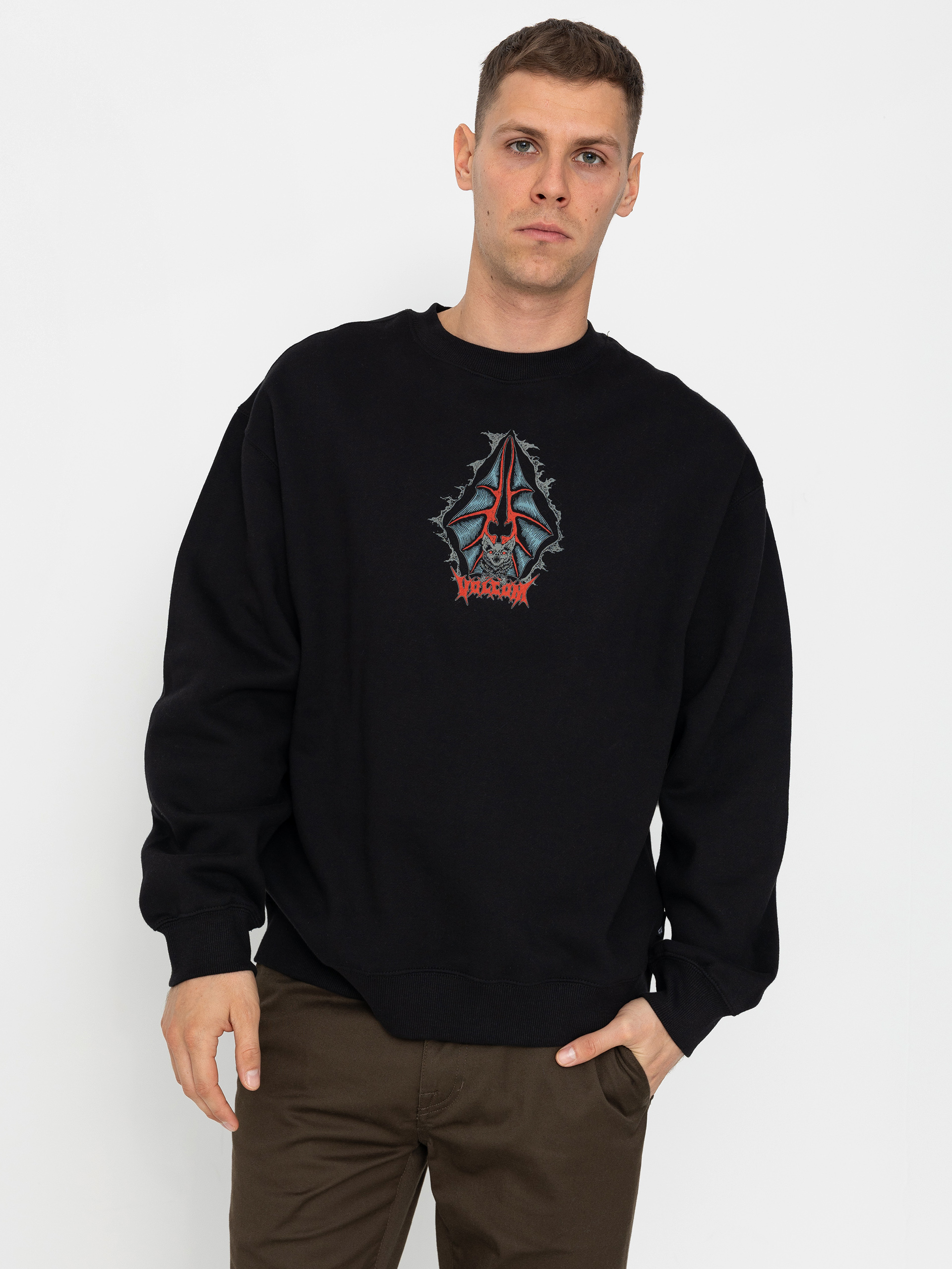 Bluza Volcom Watanite Crew (black)