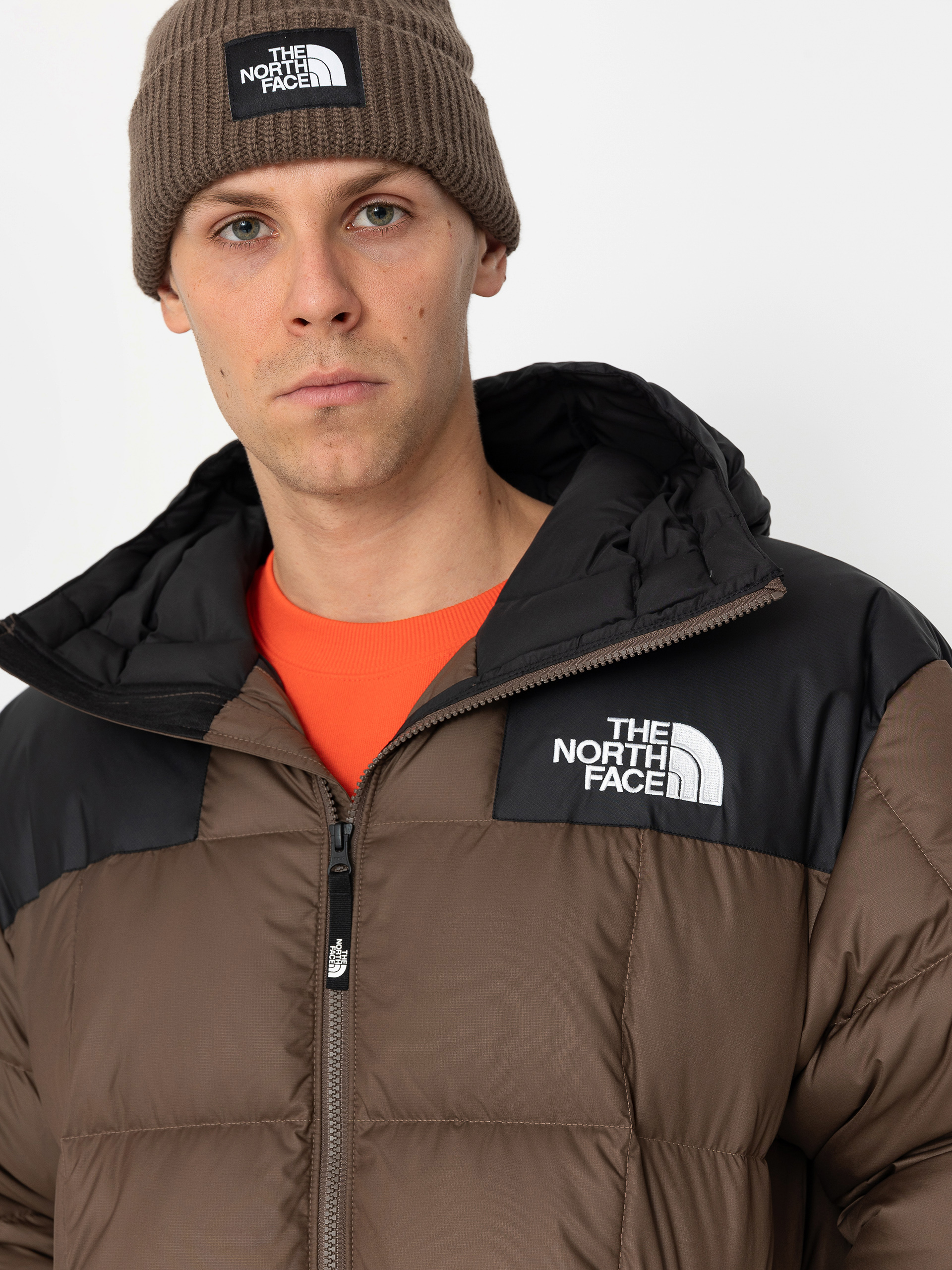 Kurtka The North Face Lhotse Hooded (smokey brown)
