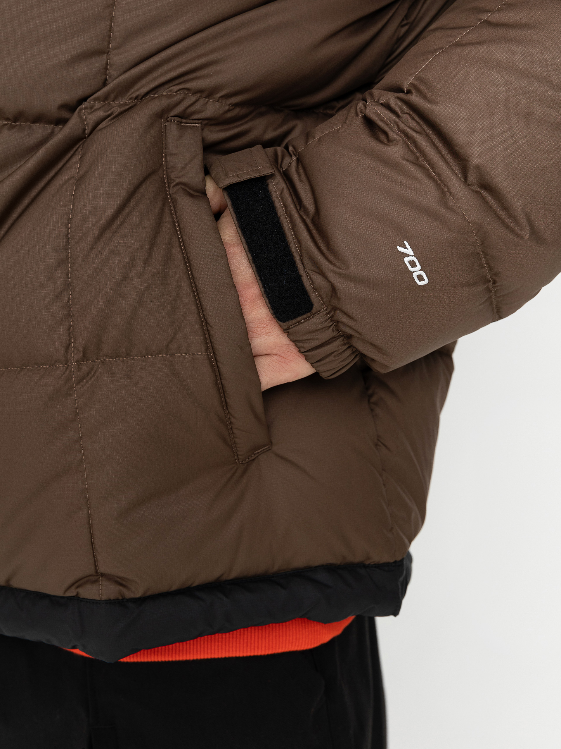 Kurtka The North Face Lhotse Hooded (smokey brown)