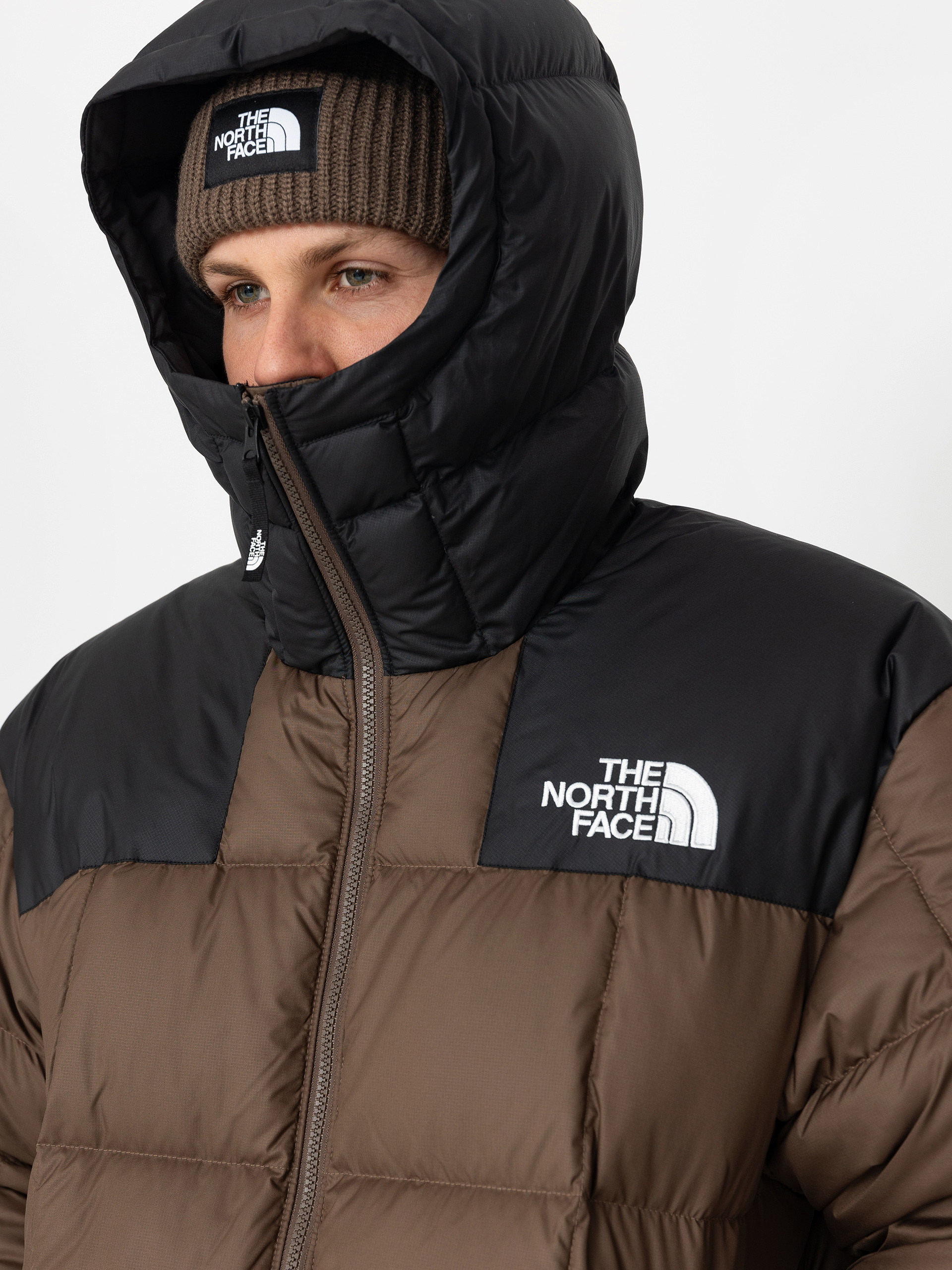 Kurtka The North Face Lhotse Hooded (smokey brown)