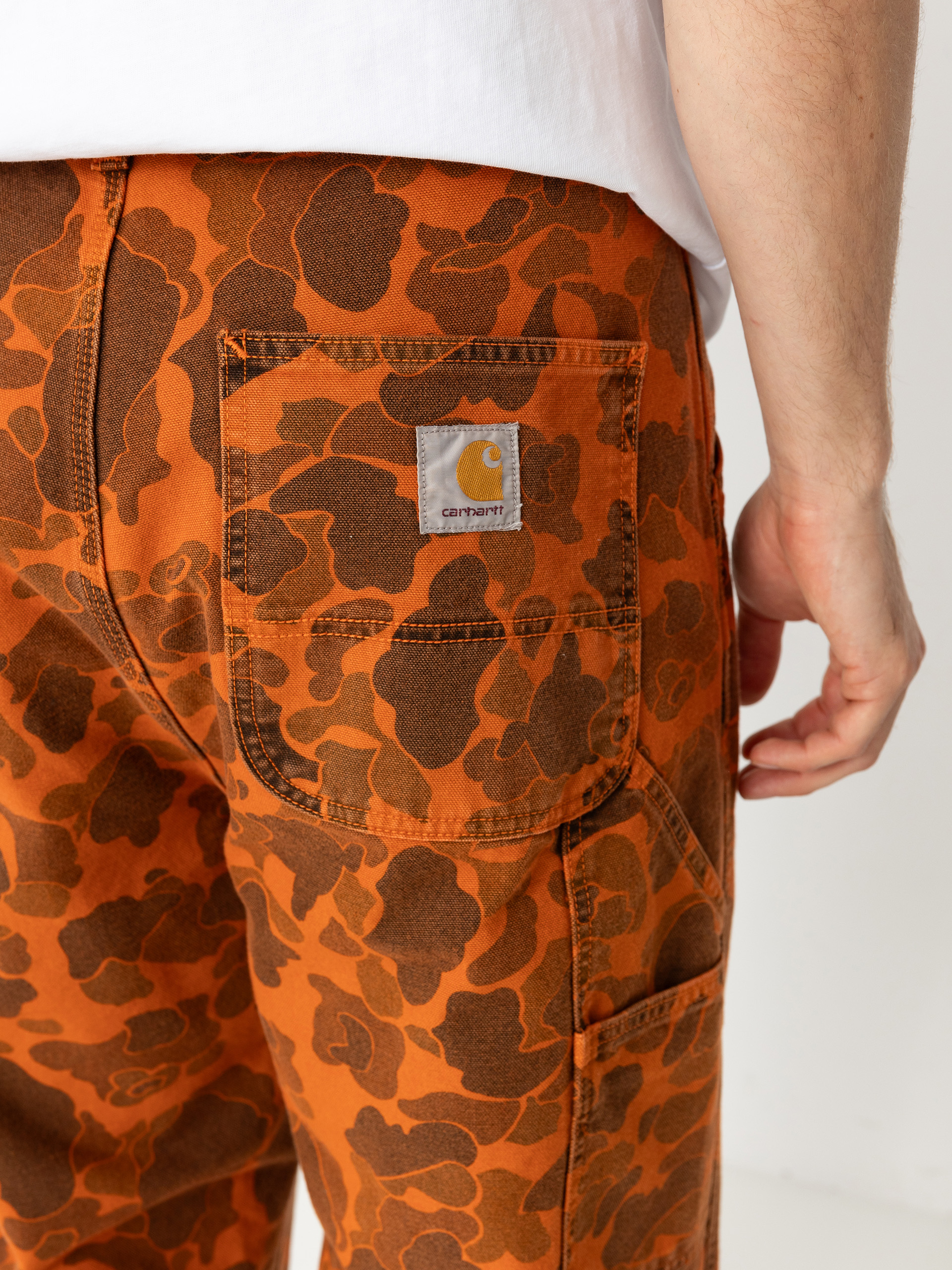Spodnie Carhartt WIP Duck Single Knee (camo duck/green/turmeric)