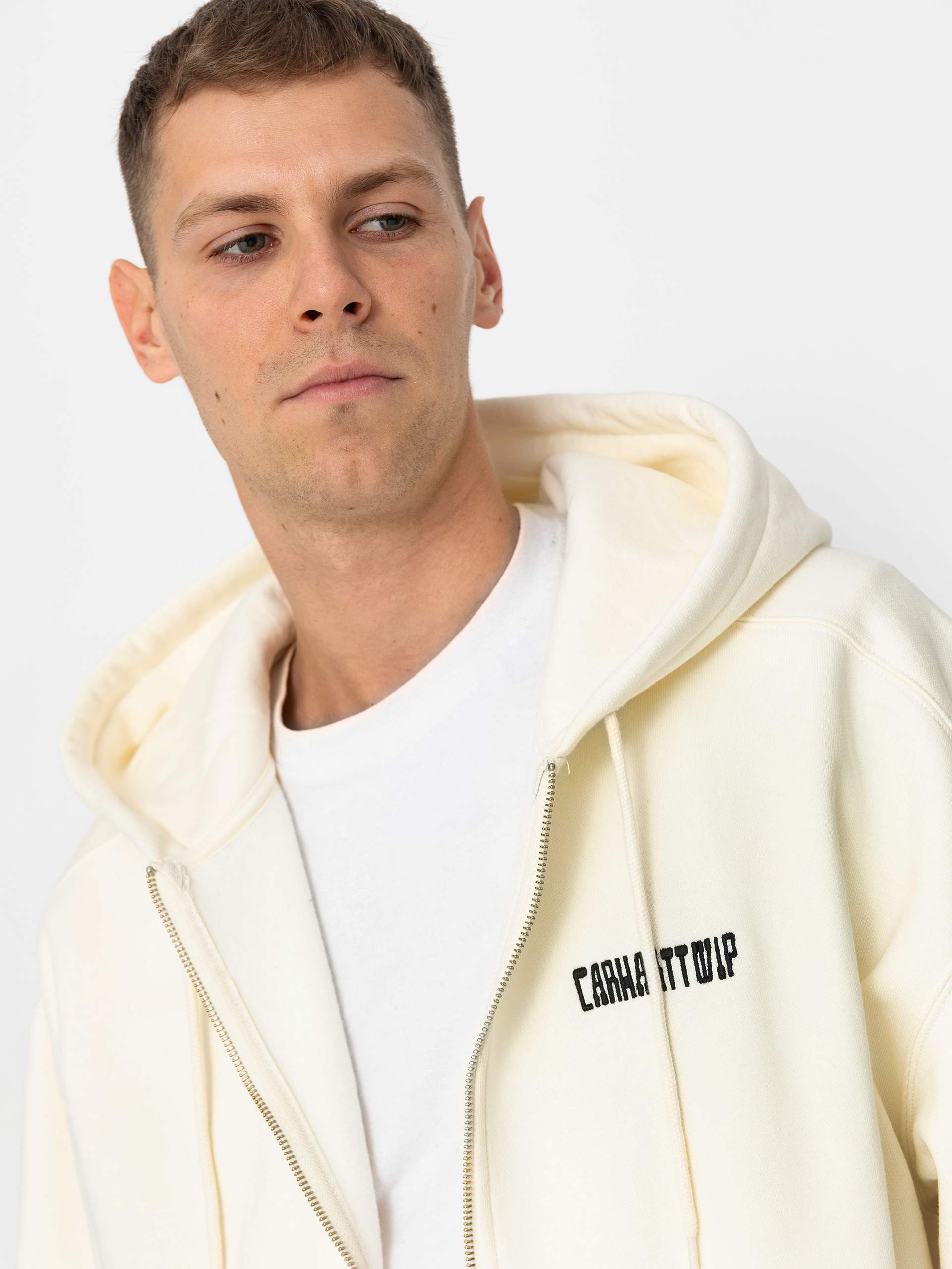 Bluza z kapturem Carhartt WIP Think Tank ZHD (wax/black)