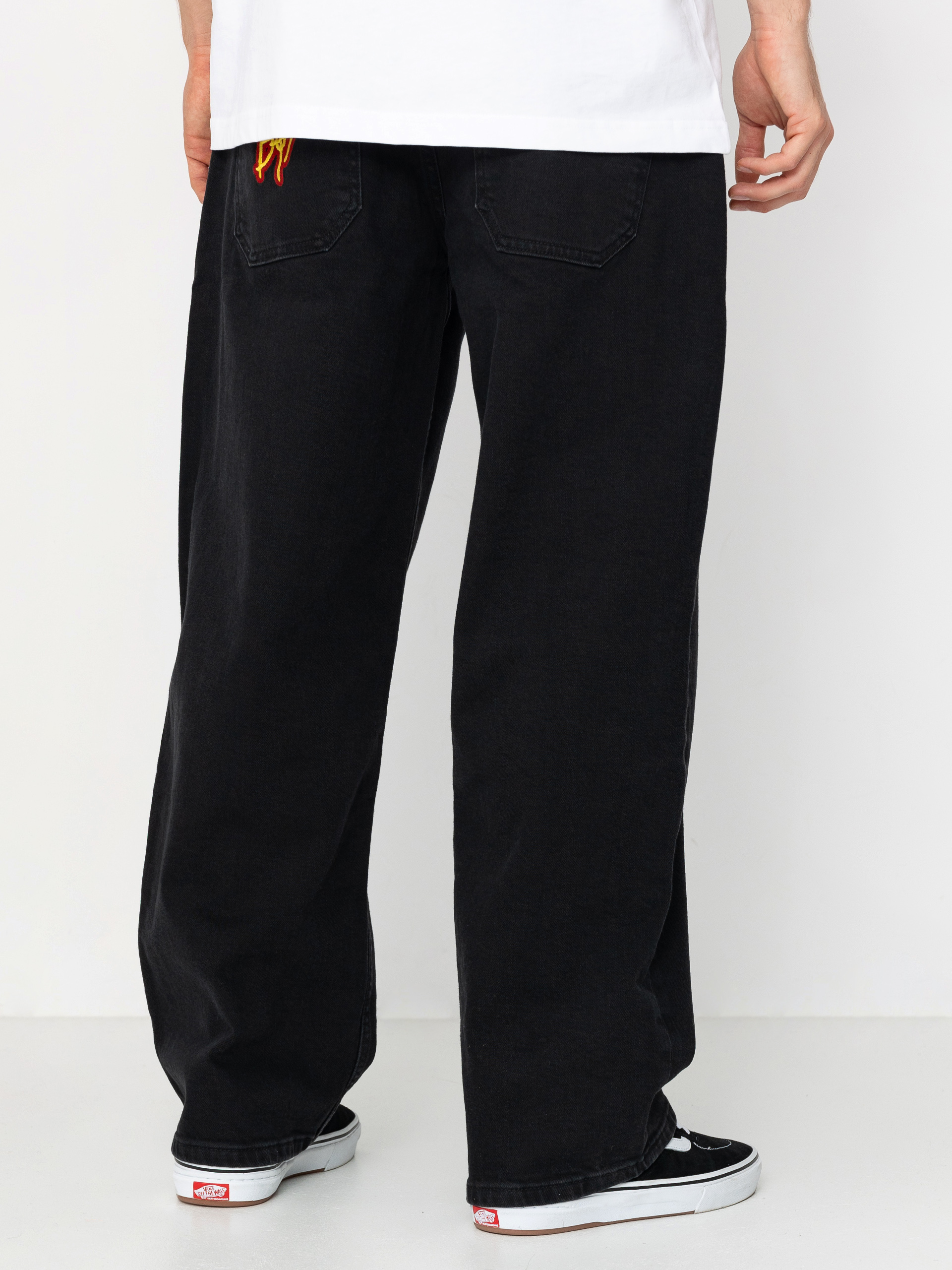 Spodnie Homeboy X Tra Monster Pencil Denim (washed black)