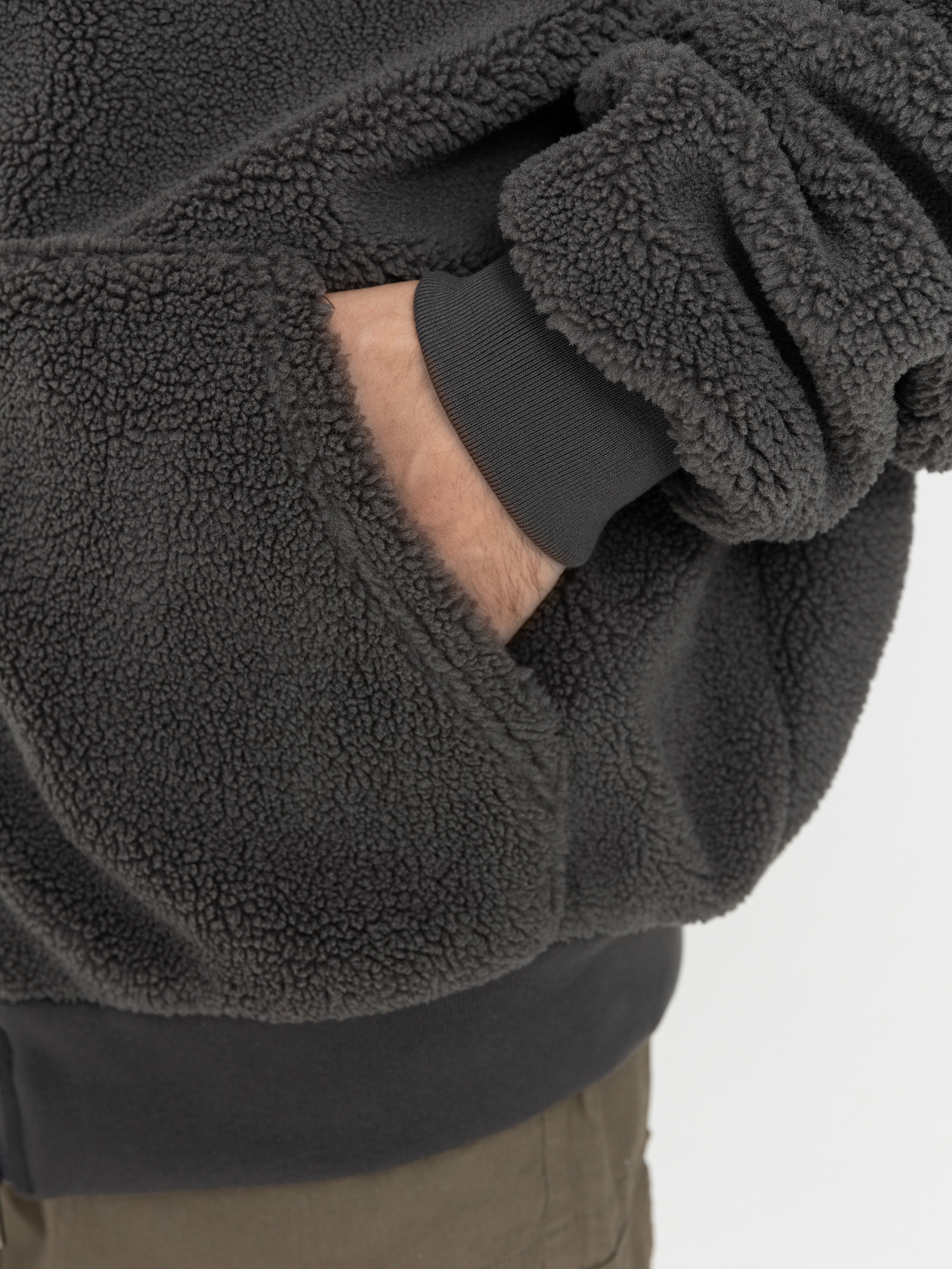 Kurtka MassDnm Patch Teddy Zip (grey)