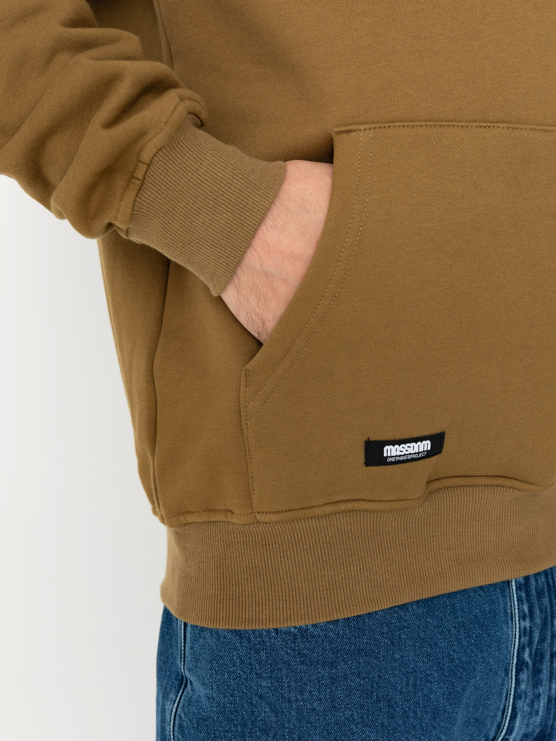 Bluza z kapturem MassDnm Patch HD (brown)