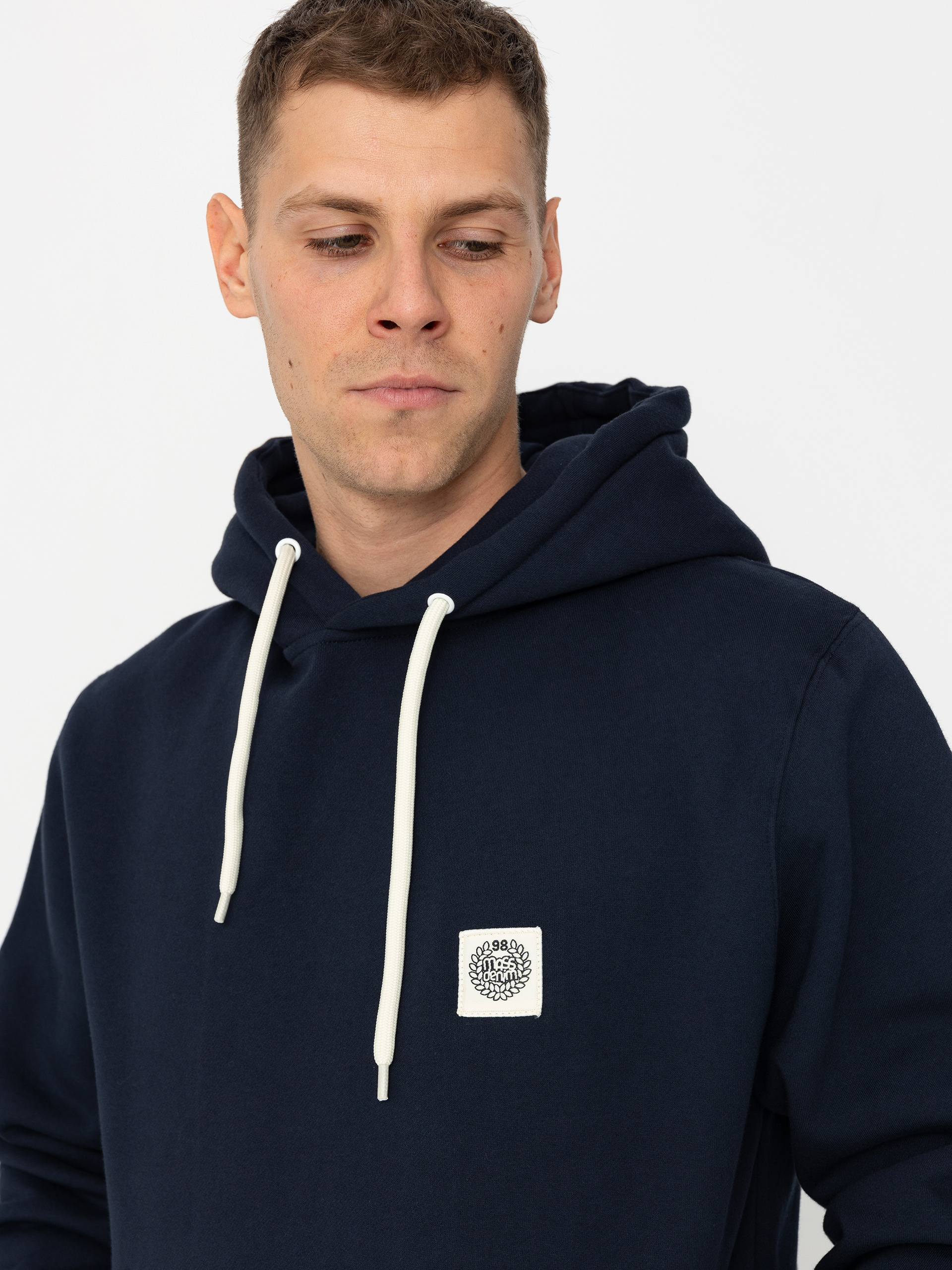 Bluza z kapturem MassDnm Patch HD (navy)