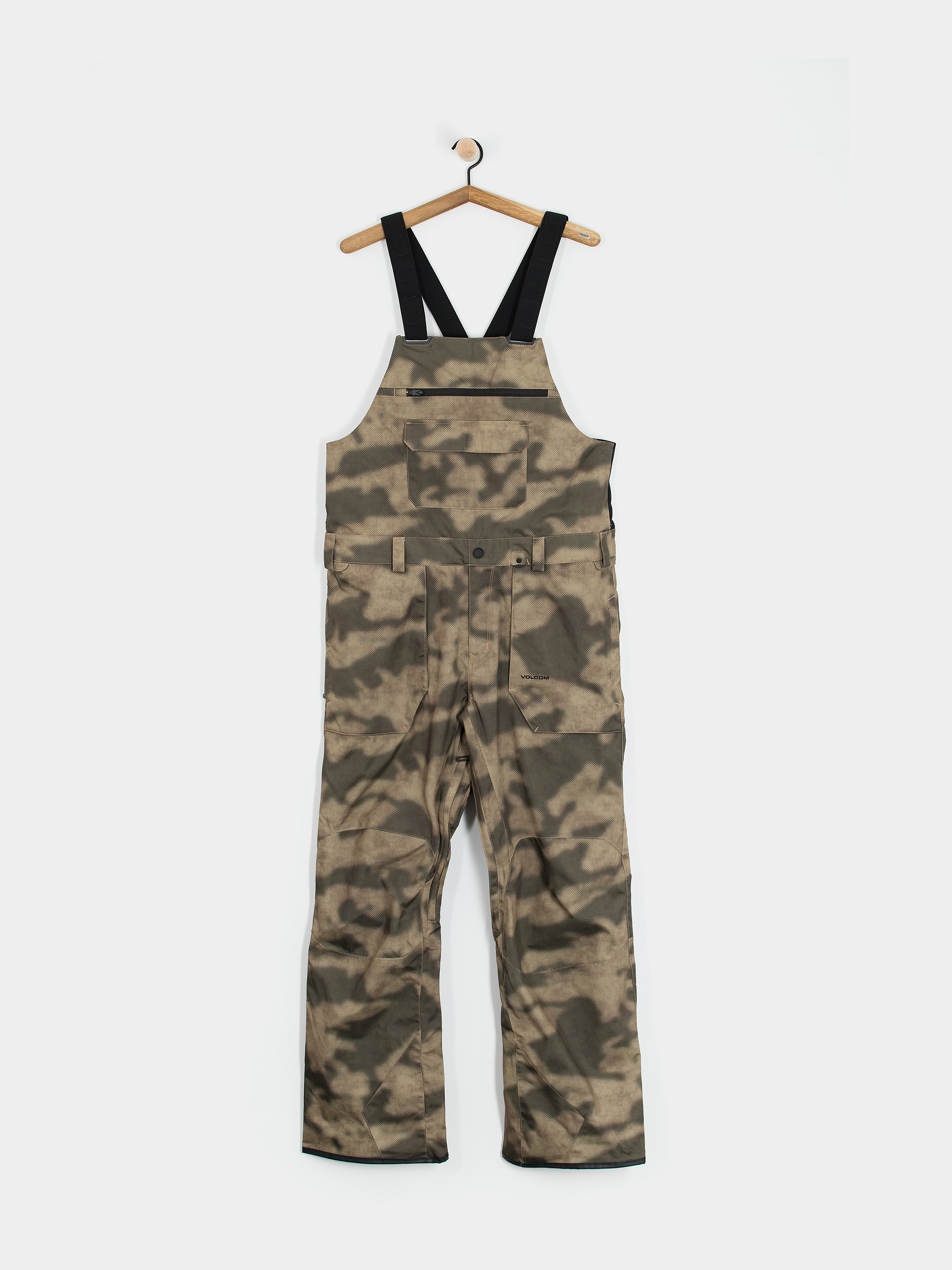 Męskie Spodnie snowboardowe Volcom Roan Bib Overall (camouflage)