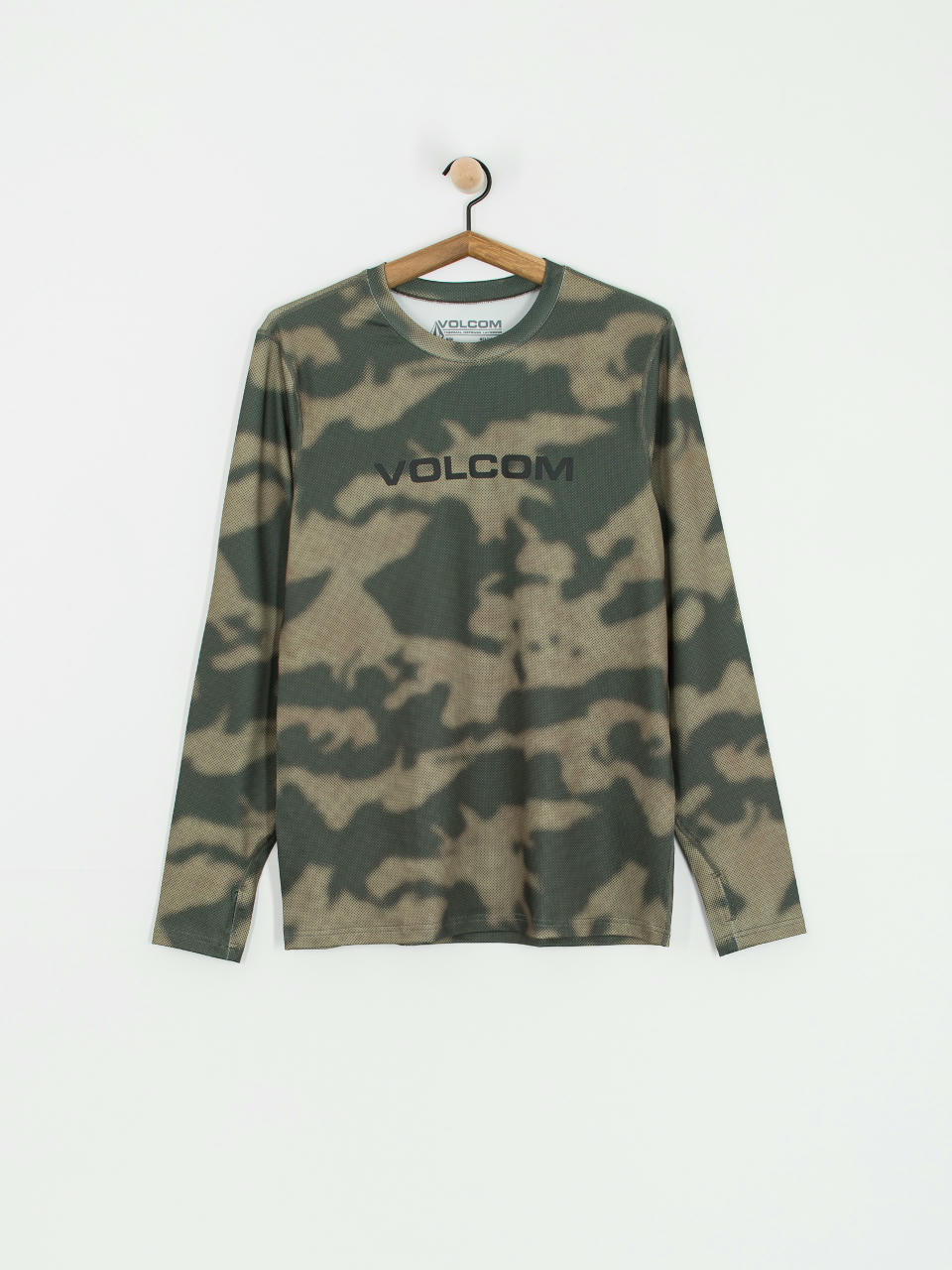 Męski Longsleeve Volcom M V Science Crew (camouflage)