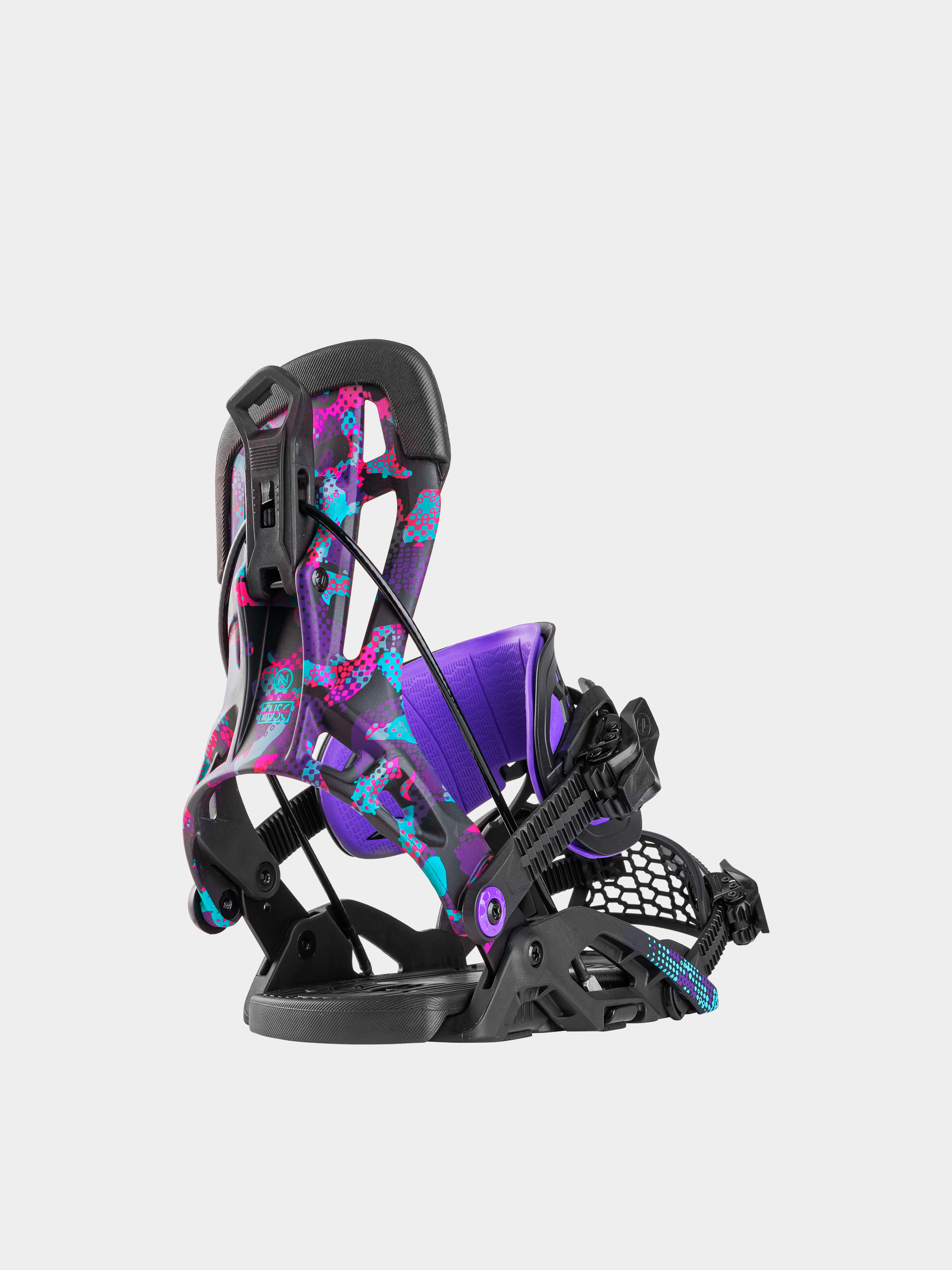 Wiązania snowboardowe Nidecker Flow Fuse Hybrid (miami camo)