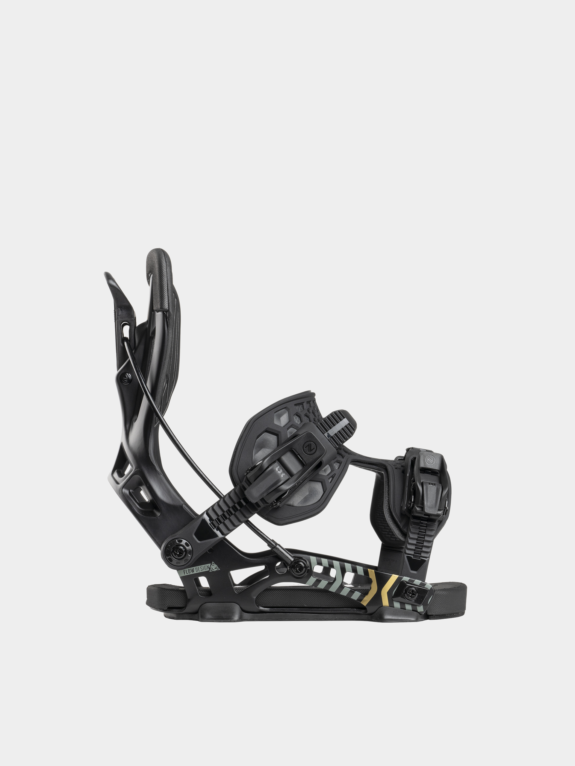 Wiązania snowboardowe Nidecker Flow Nx2 (black)