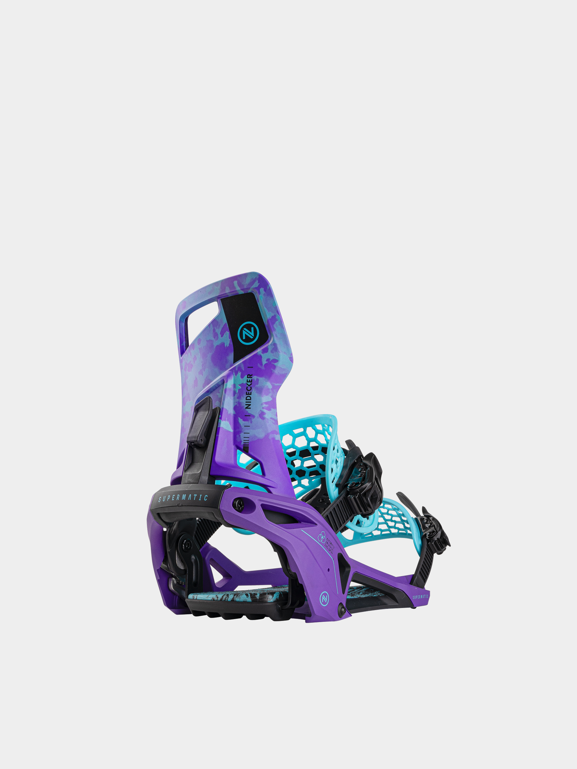 Wiązania snowboardowe Nidecker Supermatic (joker purple)