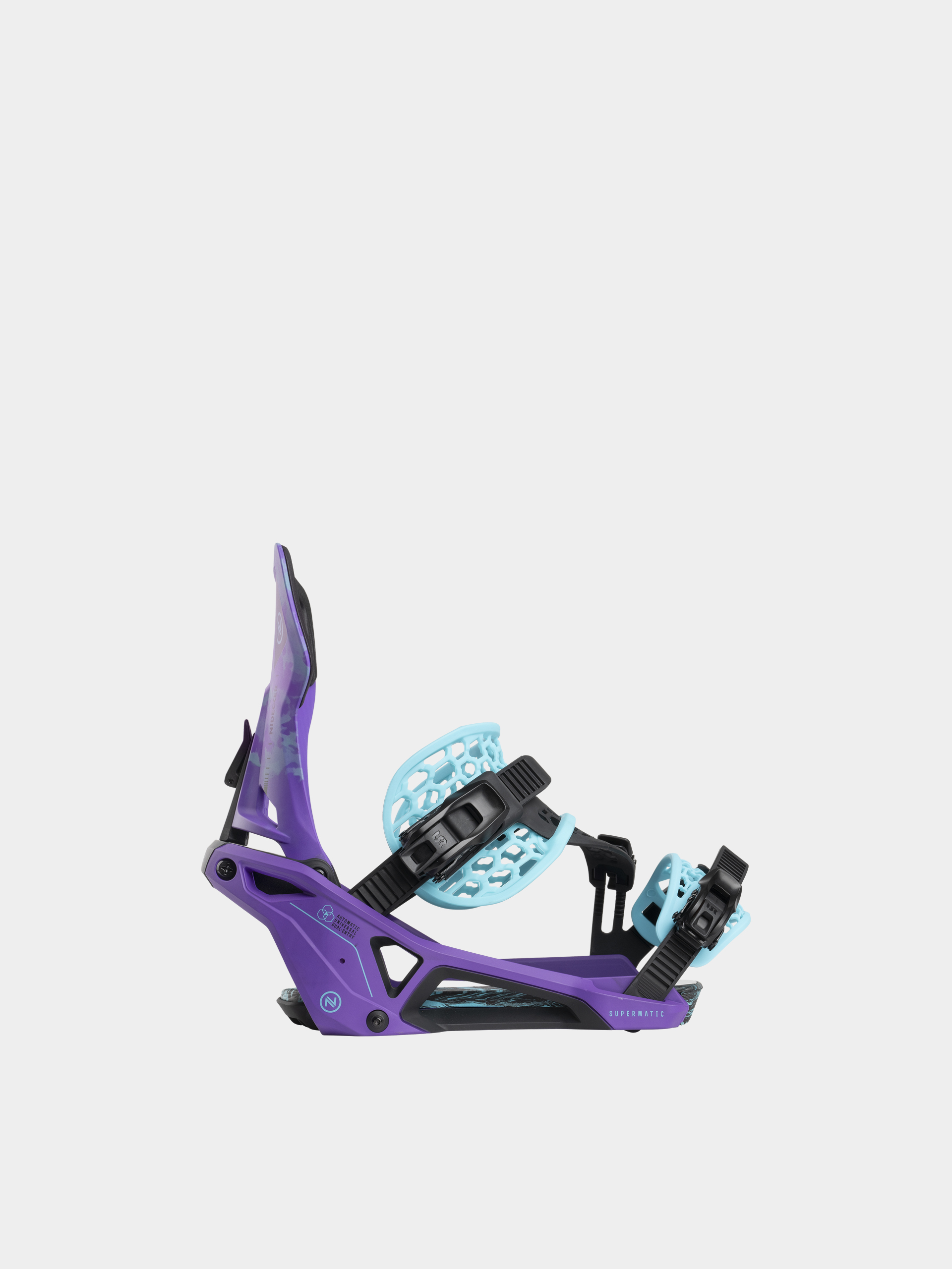 Wiązania snowboardowe Nidecker Supermatic (joker purple)