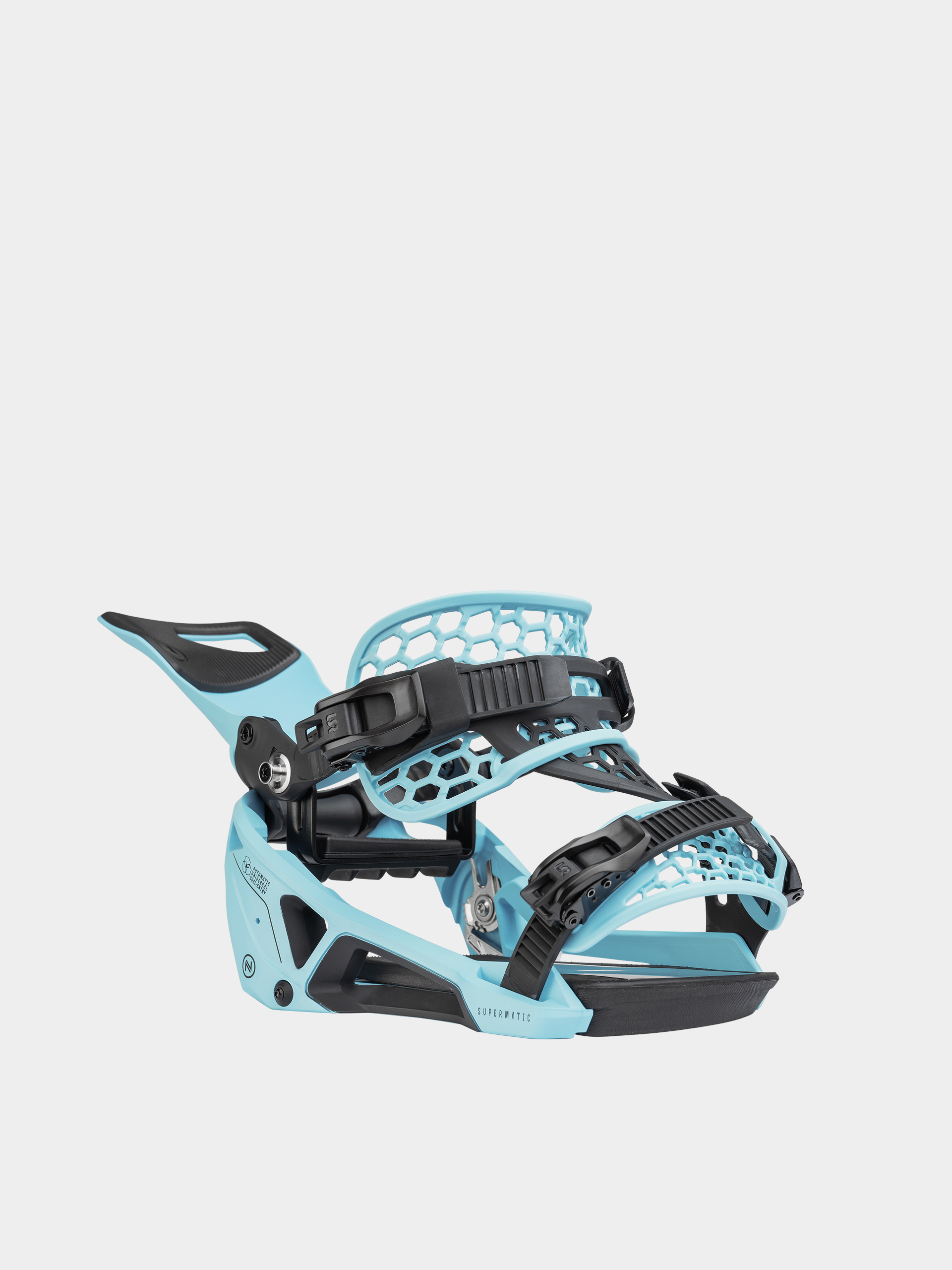 Wiązania snowboardowe Nidecker Supermatic (escape cyan)
